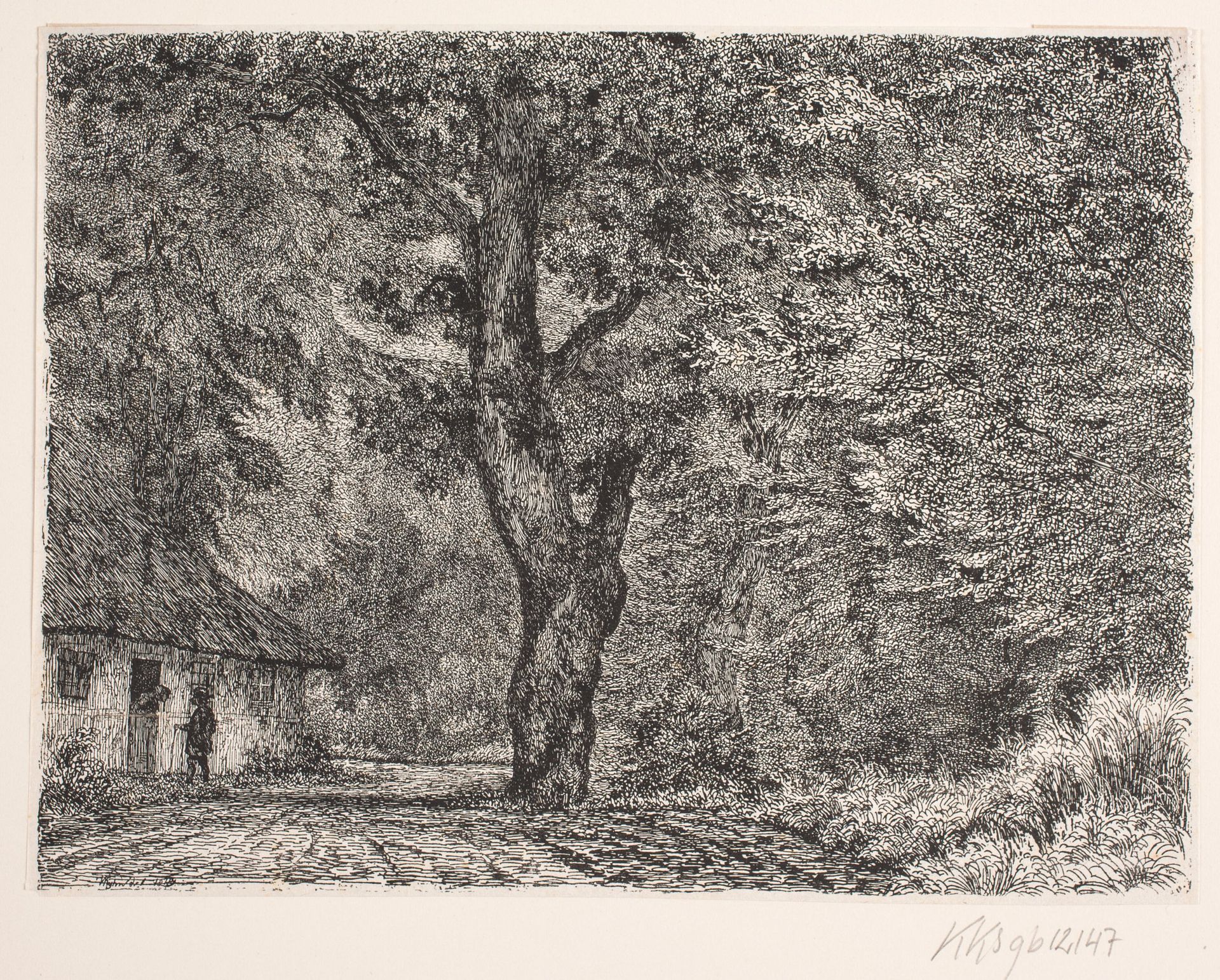 Huset i skoven by Vilhelm Kyhn
