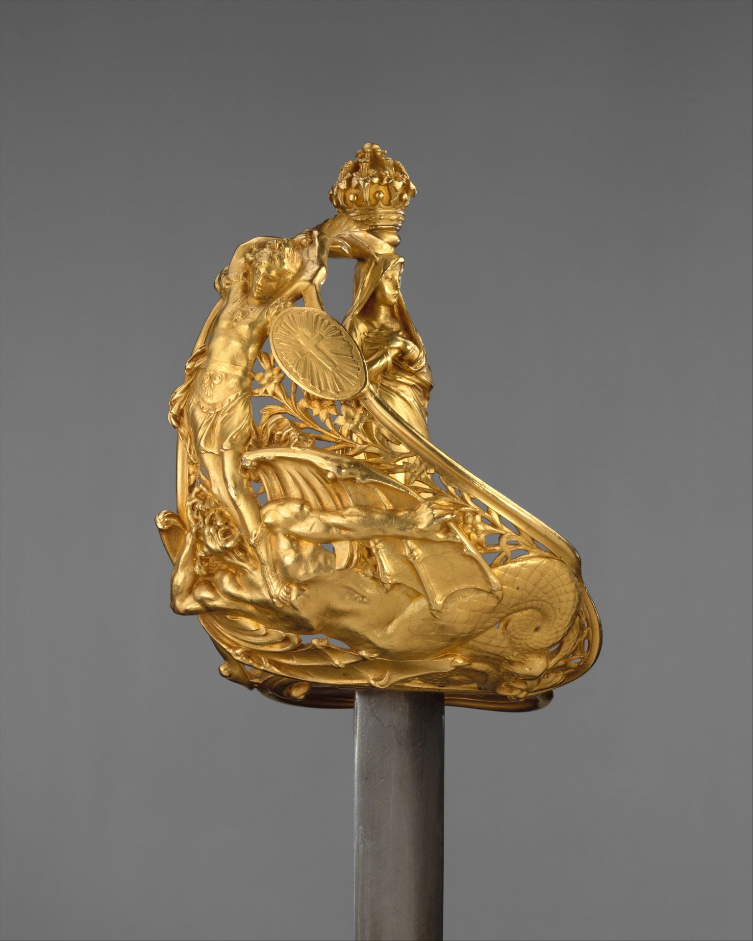 Sword Hilt by Albert-Ernest Carrier-Belleuse