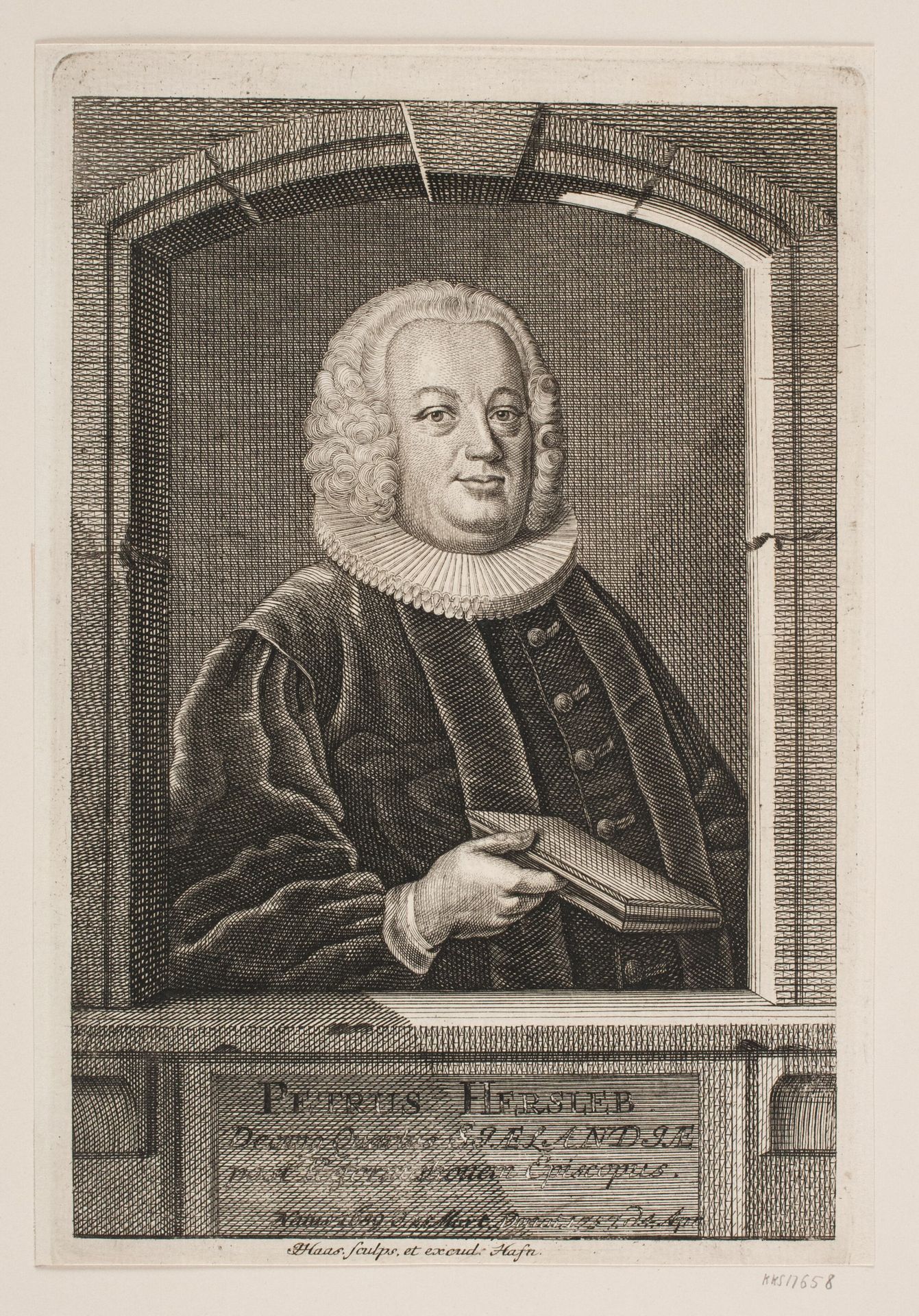 Biskop Peder Hersleb by Jonas Haas