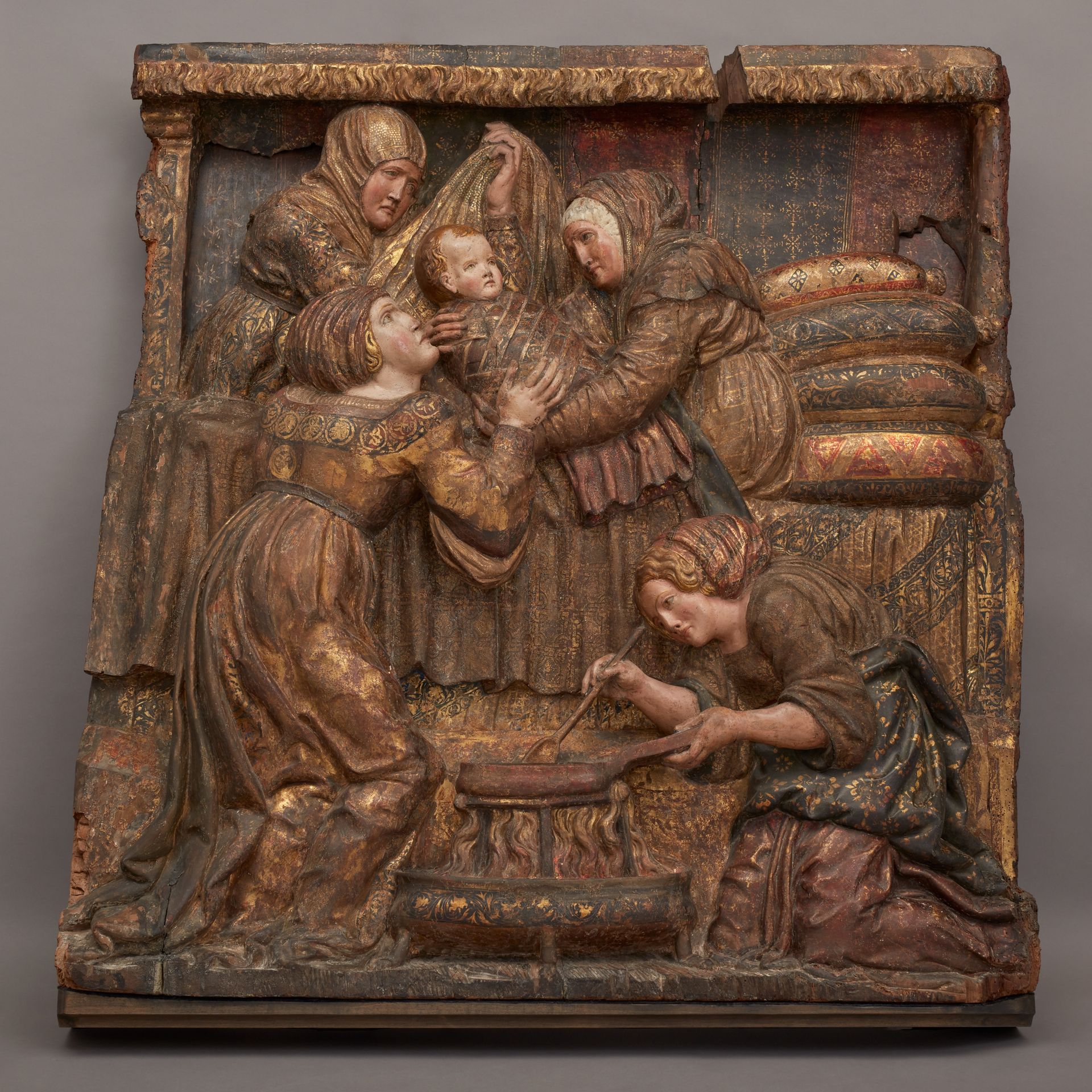 The Birth of Saint John the Baptist by Anonymous