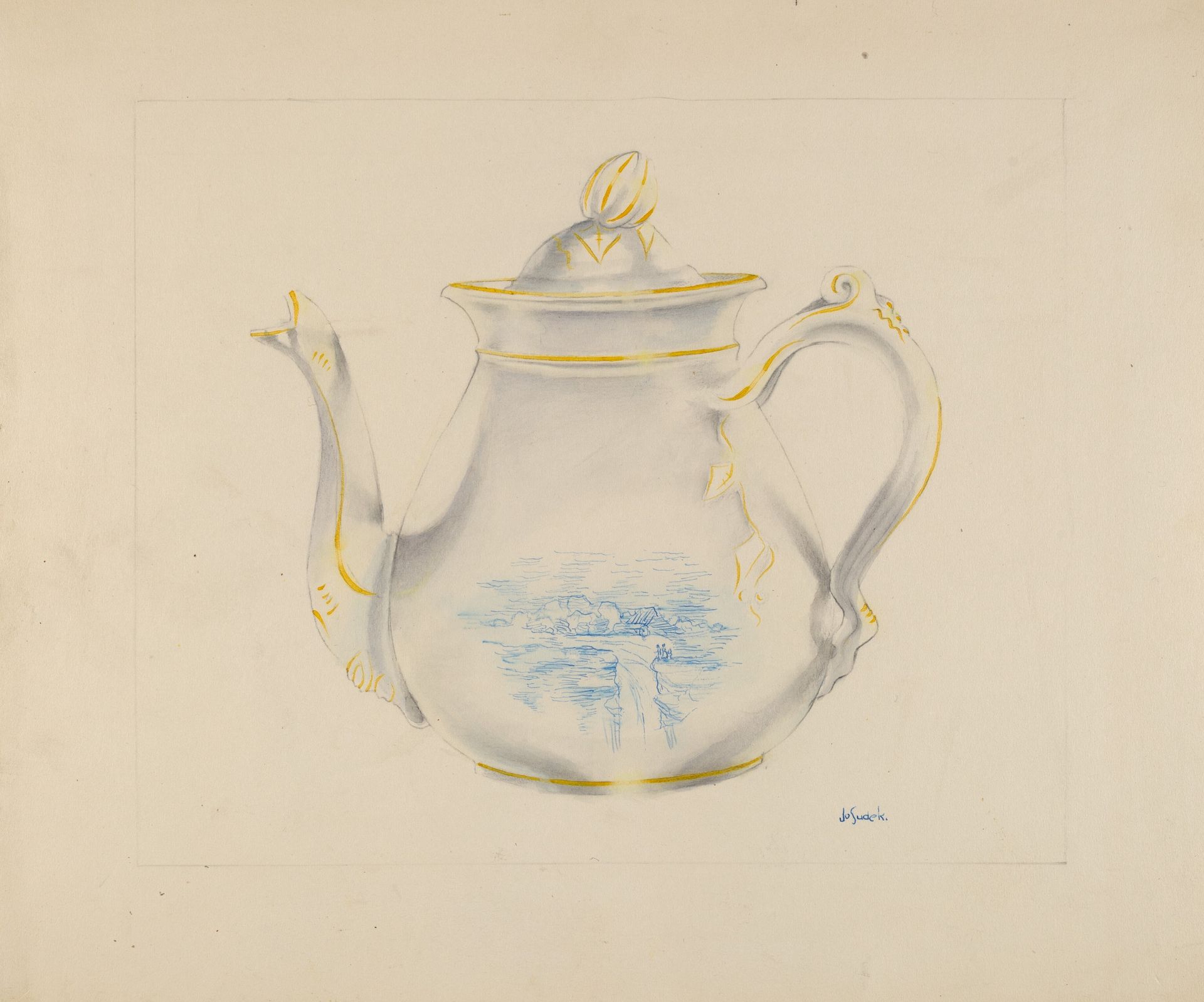 Teapot by Joseph Sudek