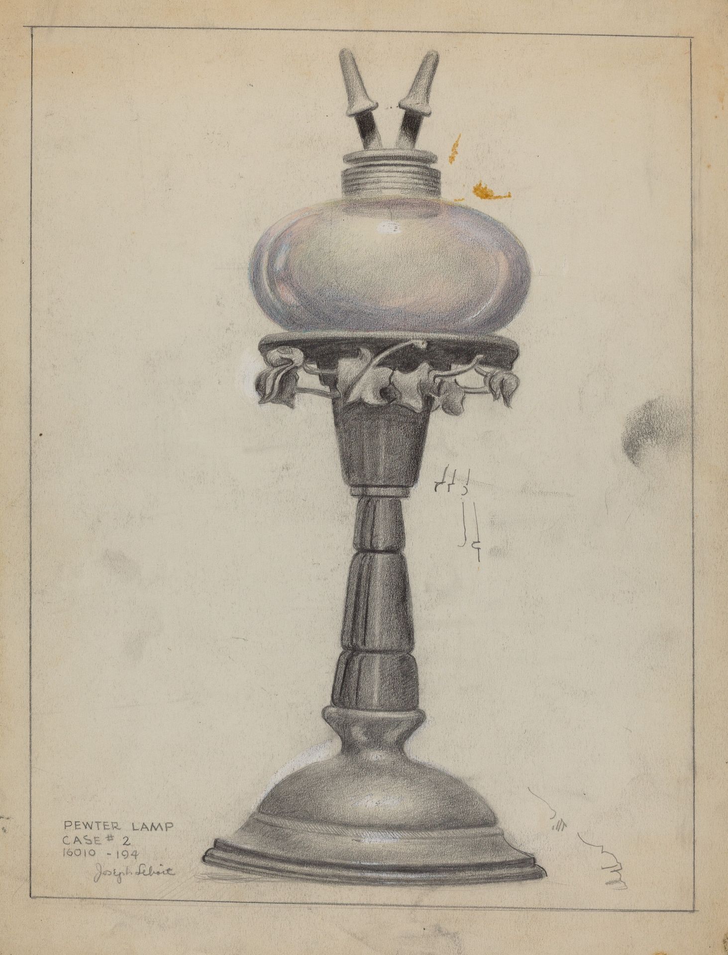 Lamp by Joseph Leboit