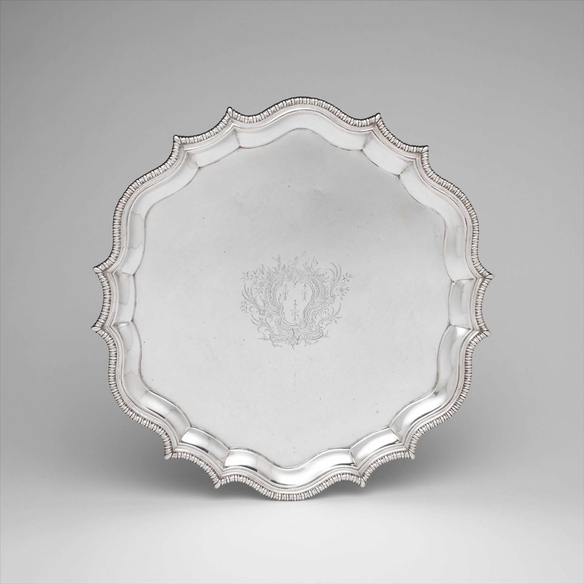 Salver by Daniel Christian Fueter