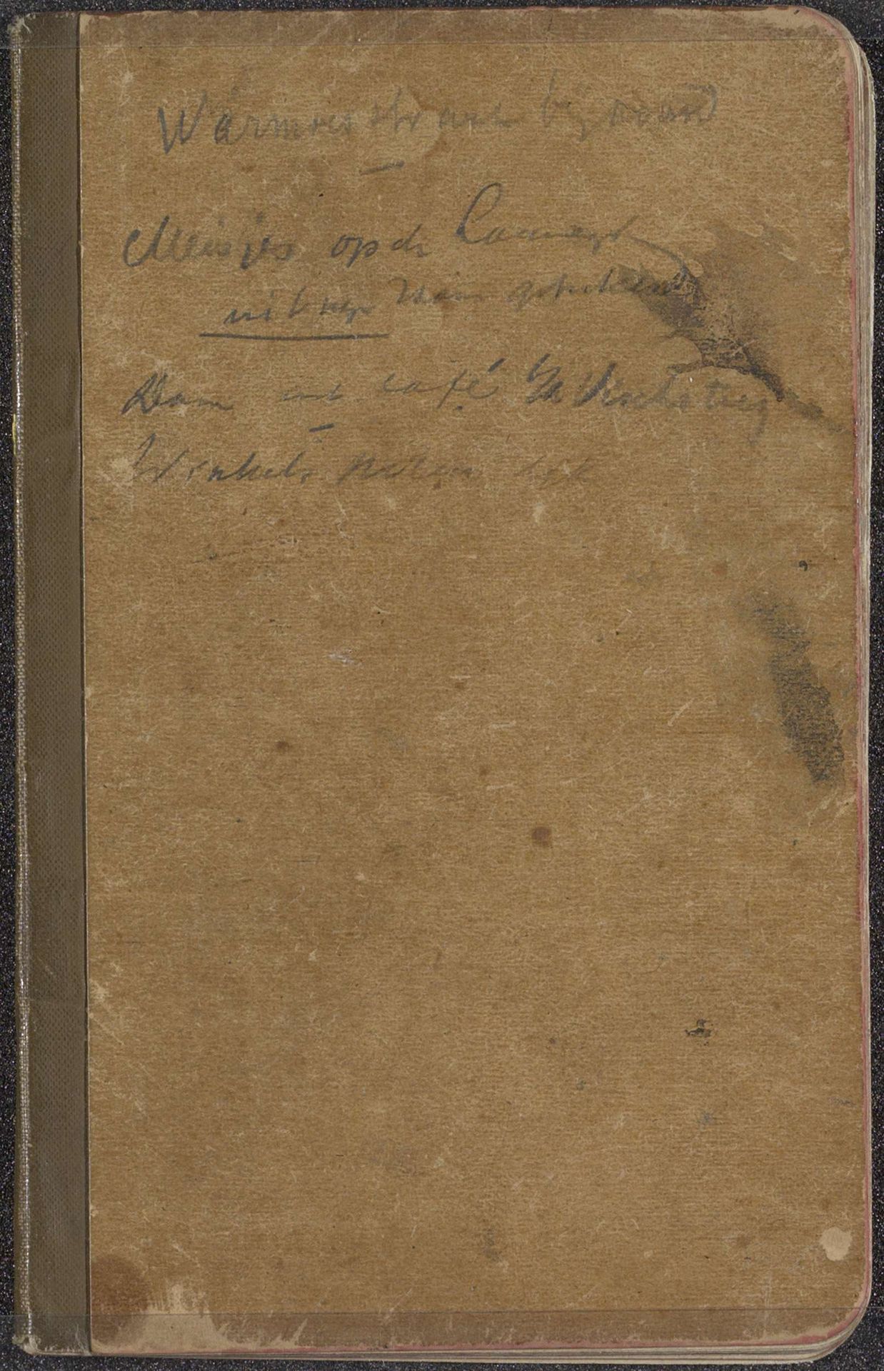 Schetsboek met 38 bladen by George Hendrik Breitner