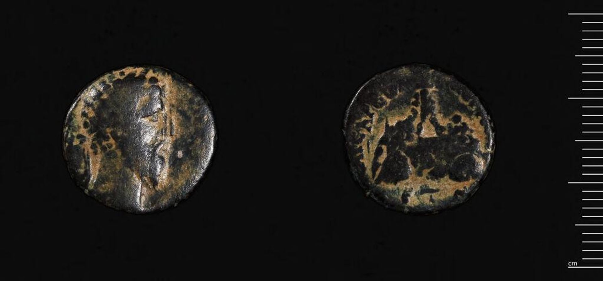 Coin of Eusebeia-Caesarea under Lucius Verus by Lucius Verus