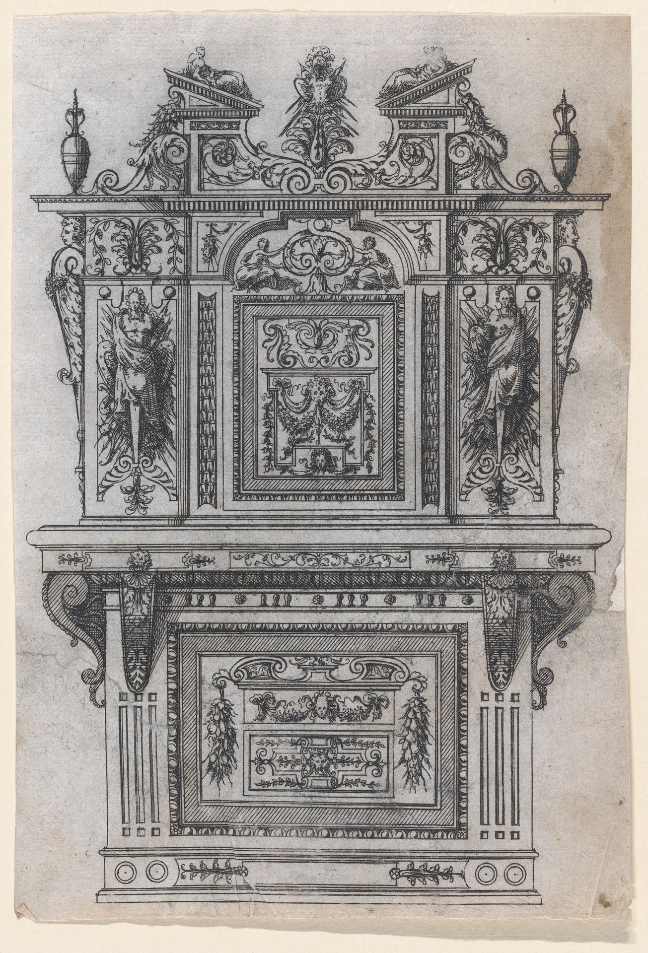 Furniture Design by Jacques Androuet Du Cerceau