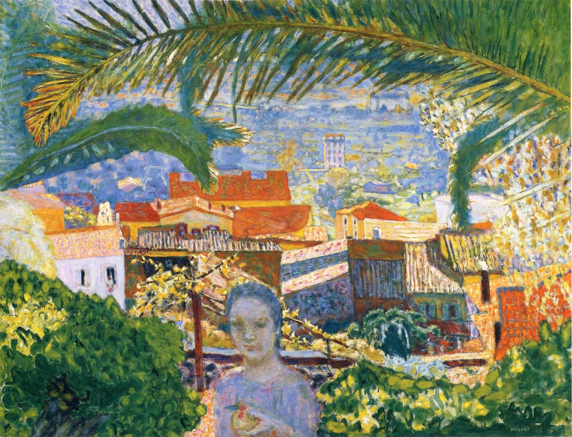 The Palm by Pierre Bonnard