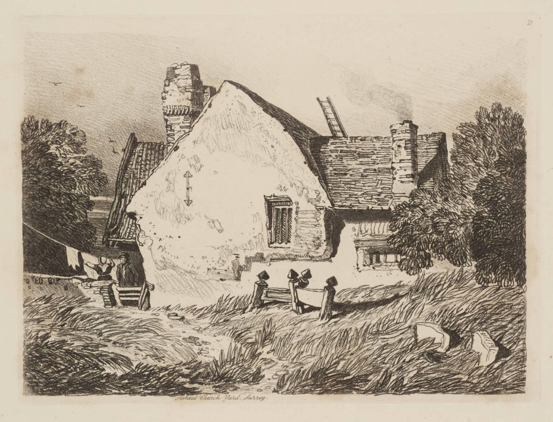 View at Ashted, Surrey by John Sell Cotman