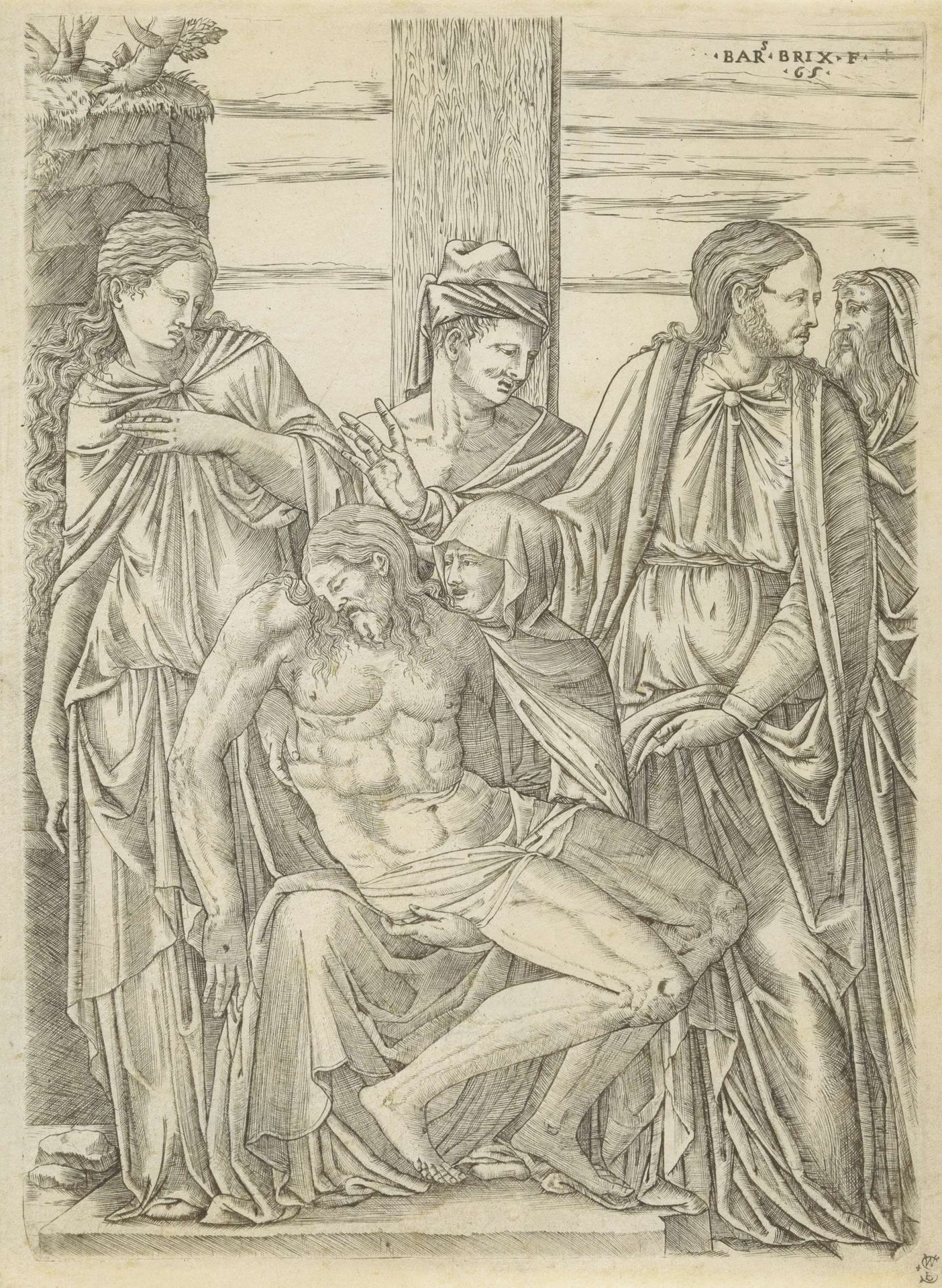 Kruisafneming by Bartolomeo da Brescia