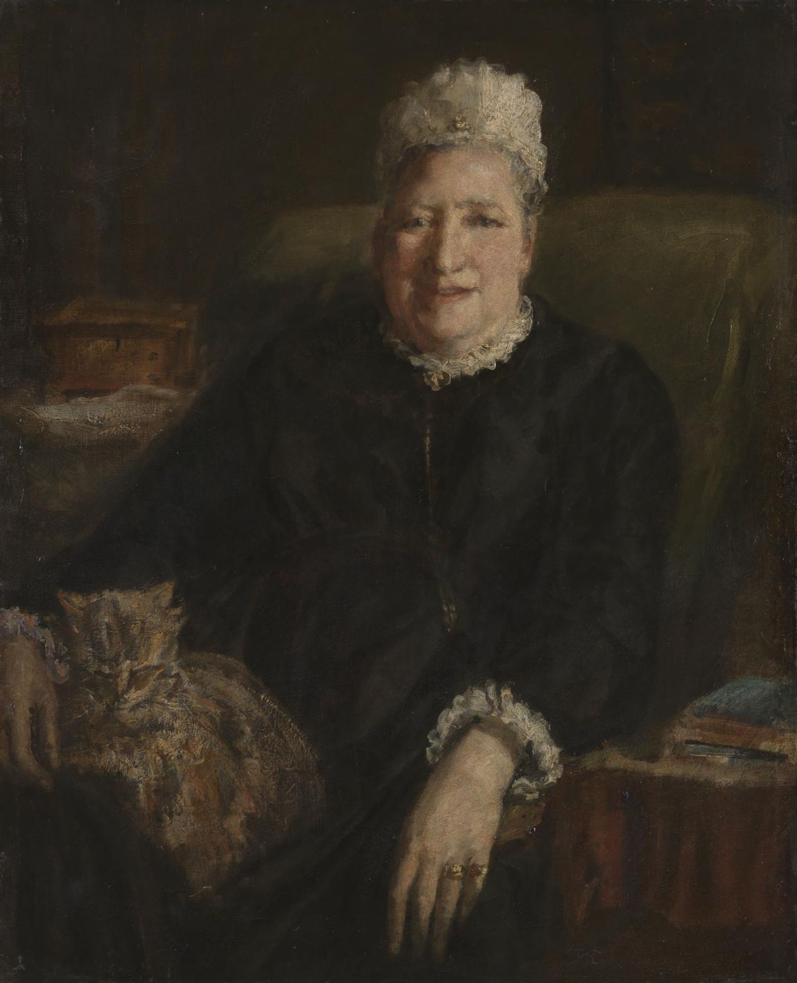The Hon. Mrs Adams by  Dame Ethel Walker