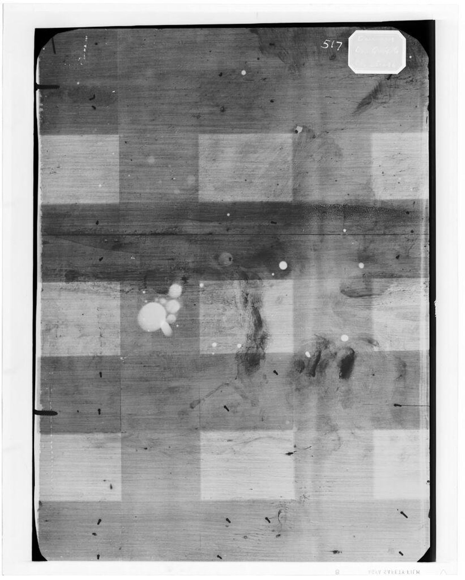 X-radiograph(s) of "Don Quixote" by Artist of original: HonorÃ©-Victorin Daumier