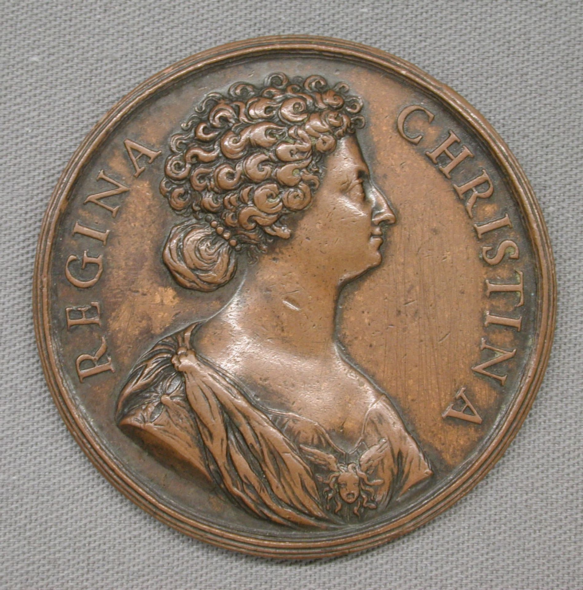 Conversion of Queen Christina of Sweden, 1654 by Alberto Hamerani