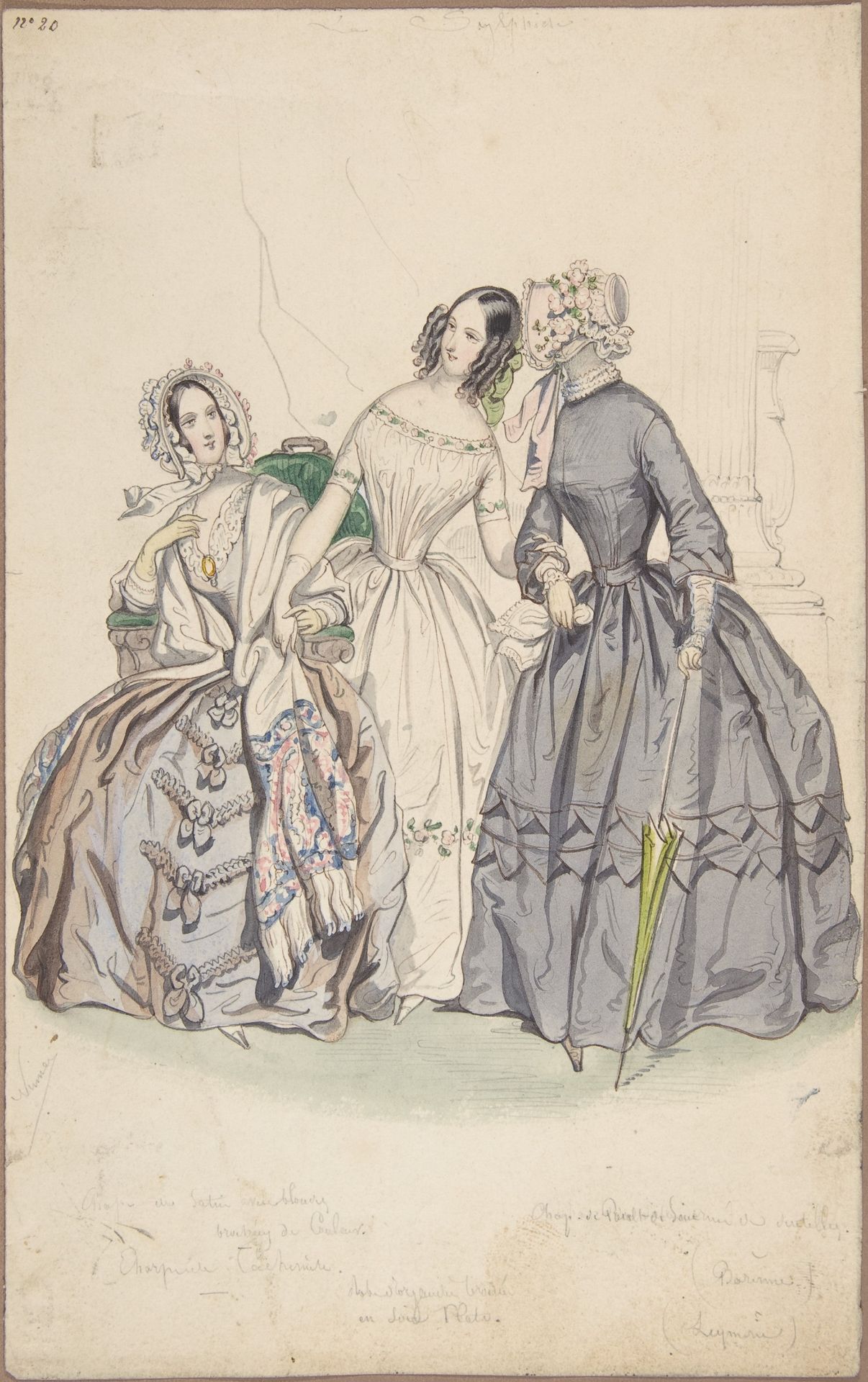 Costume Design by Pierre-Numa Bassaget, called Numa