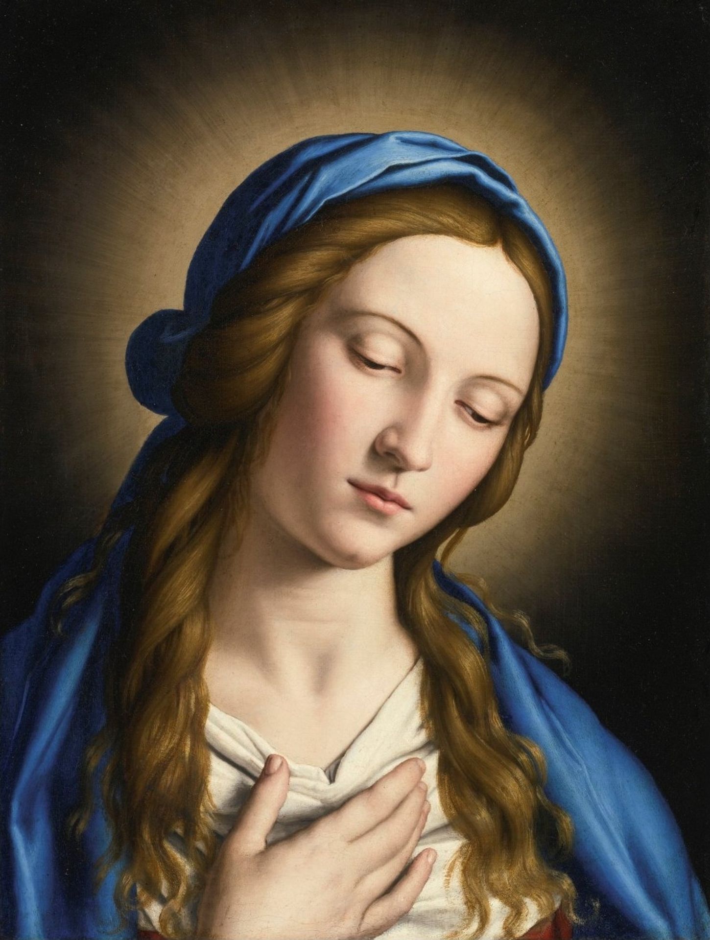 The Madonna by Sassoferrato