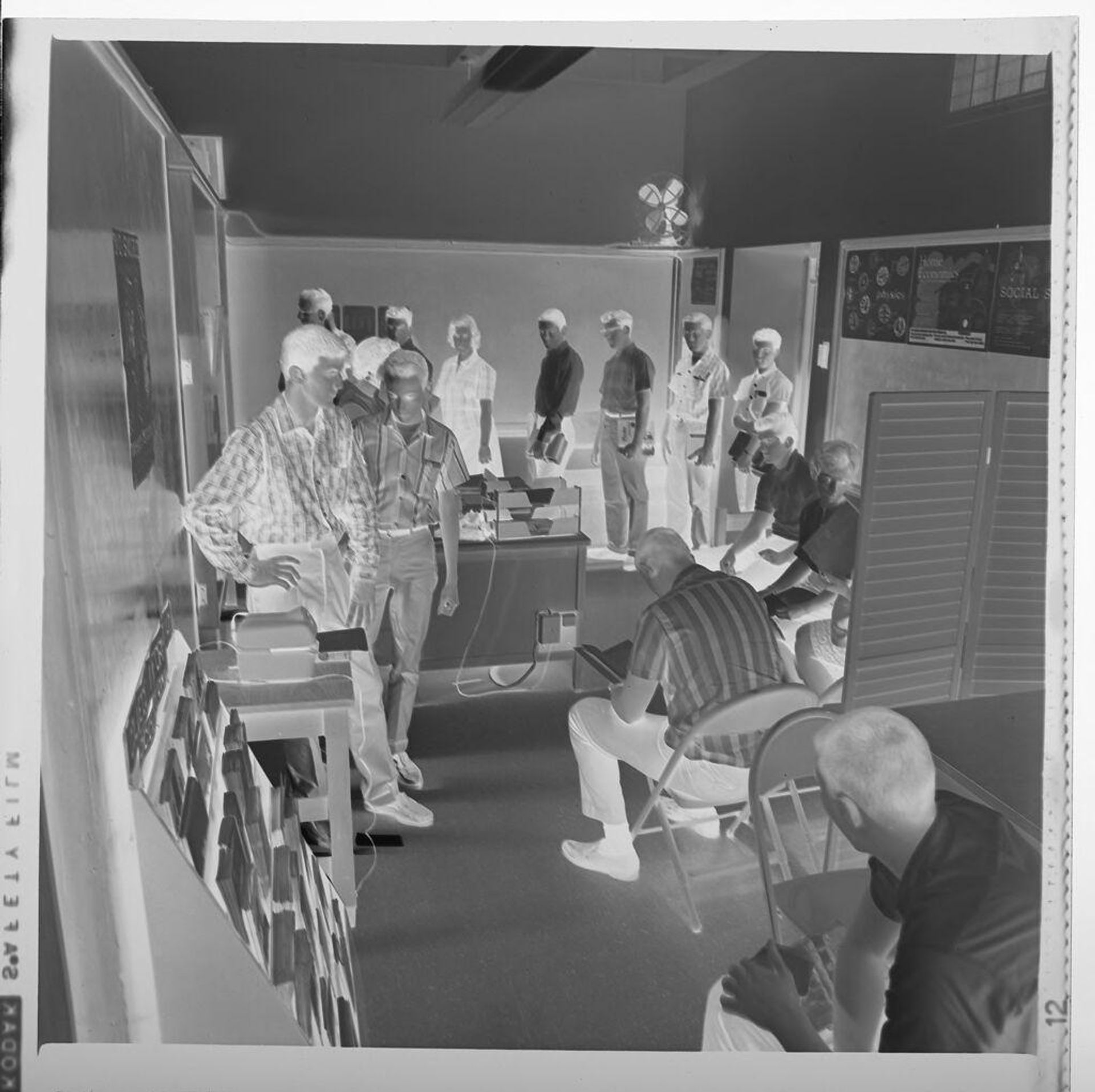 Untitled (crowded schools) by Jack Gould