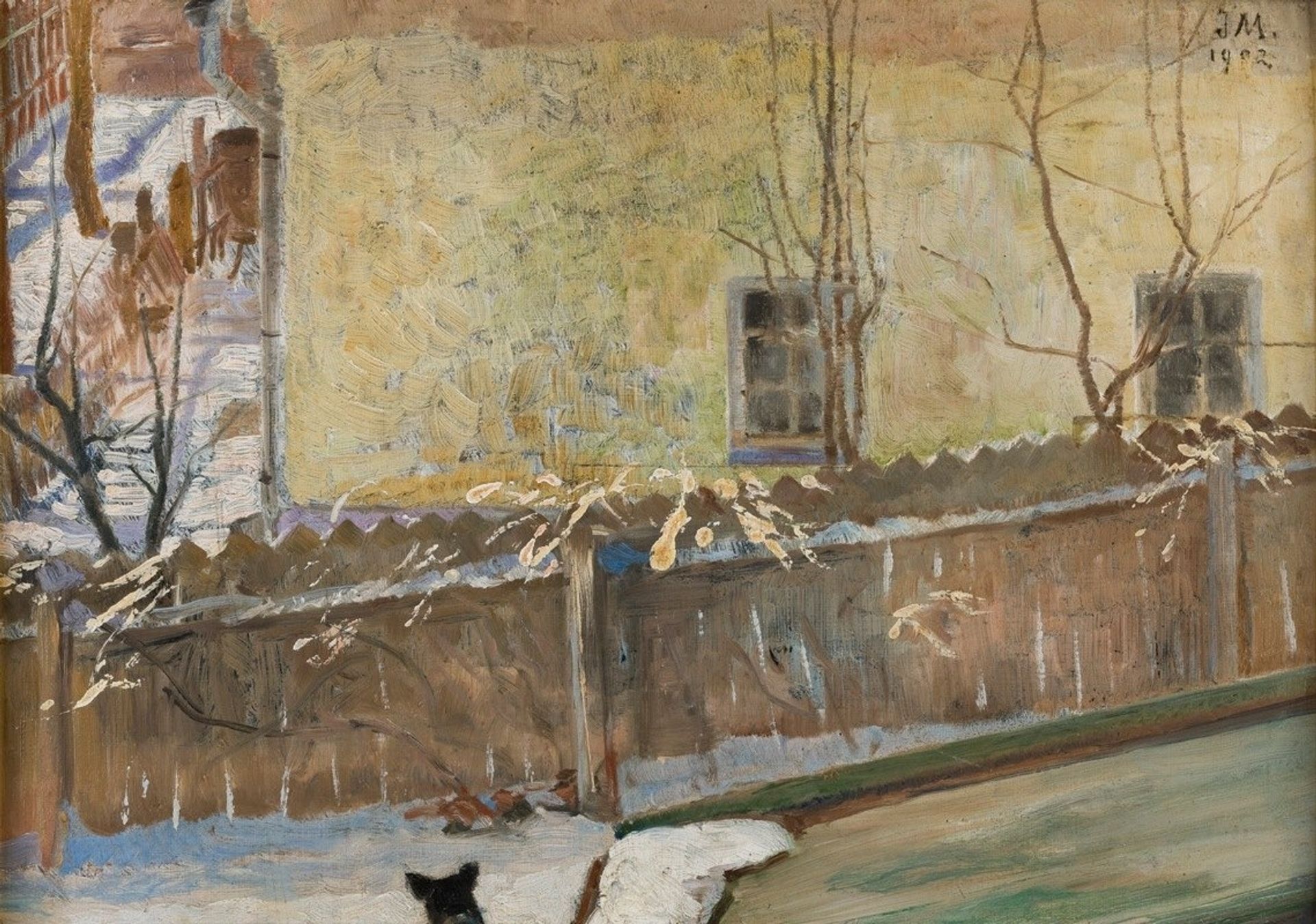 Winter Landscape by Jacek Malczewski