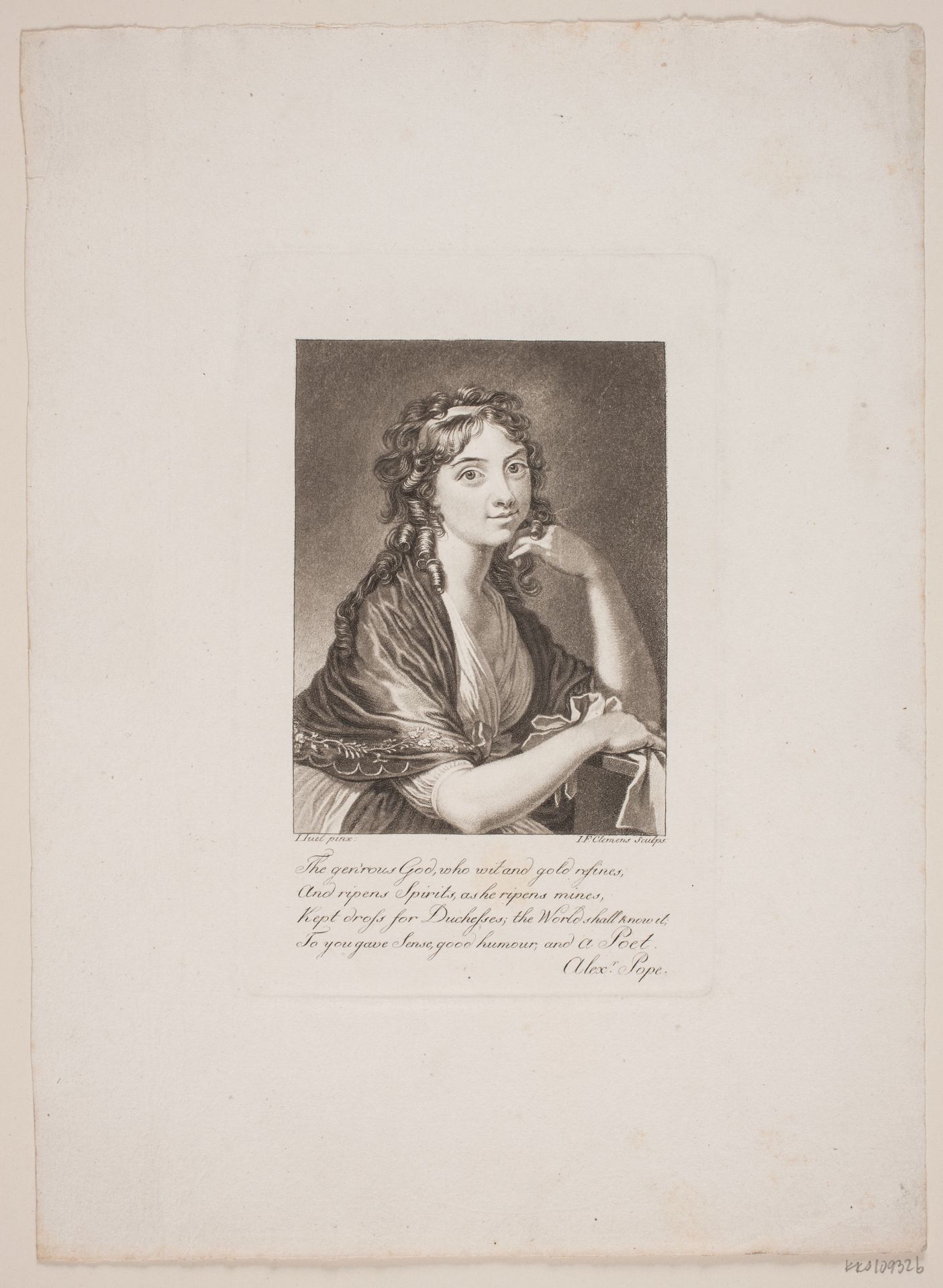 Thomasine Gyllembourg-Ehrensvärd by J.F. Clemens