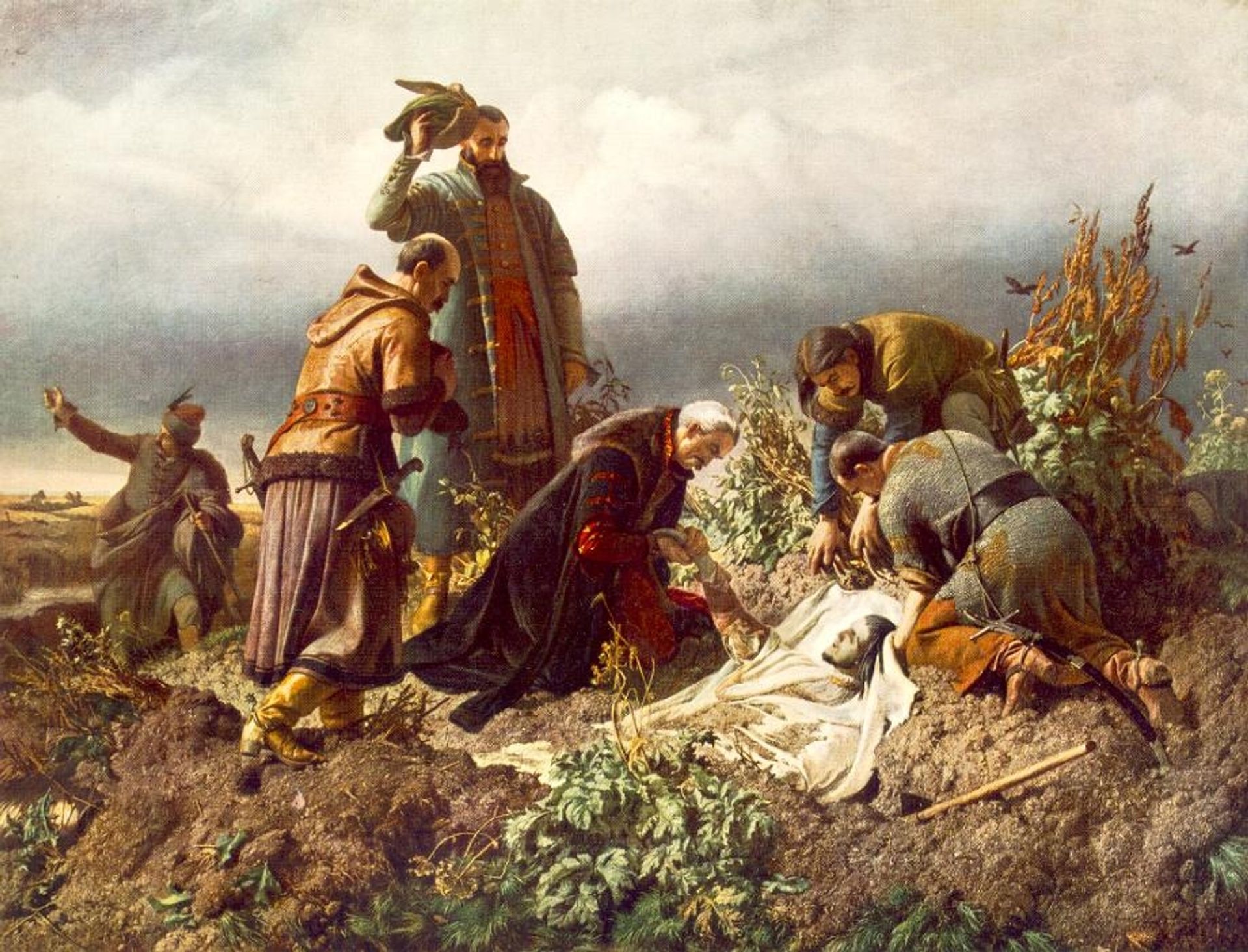 Discovery of the Body of King Louis the Second by Bertalan Szekely