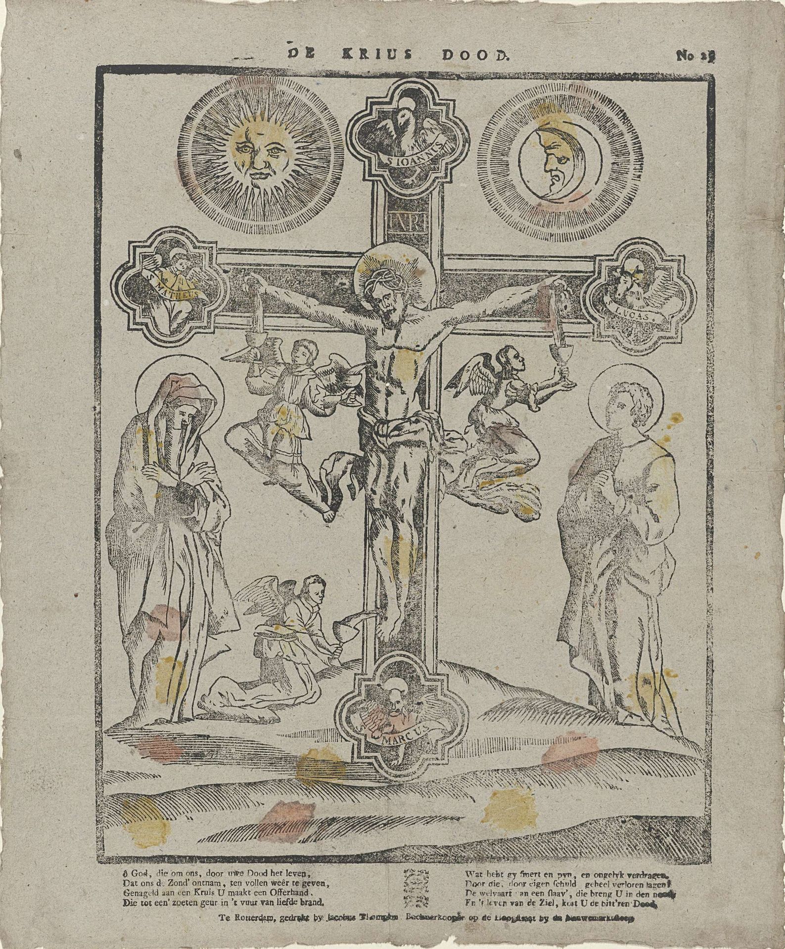 De kruis dood by Jacobus Thompson