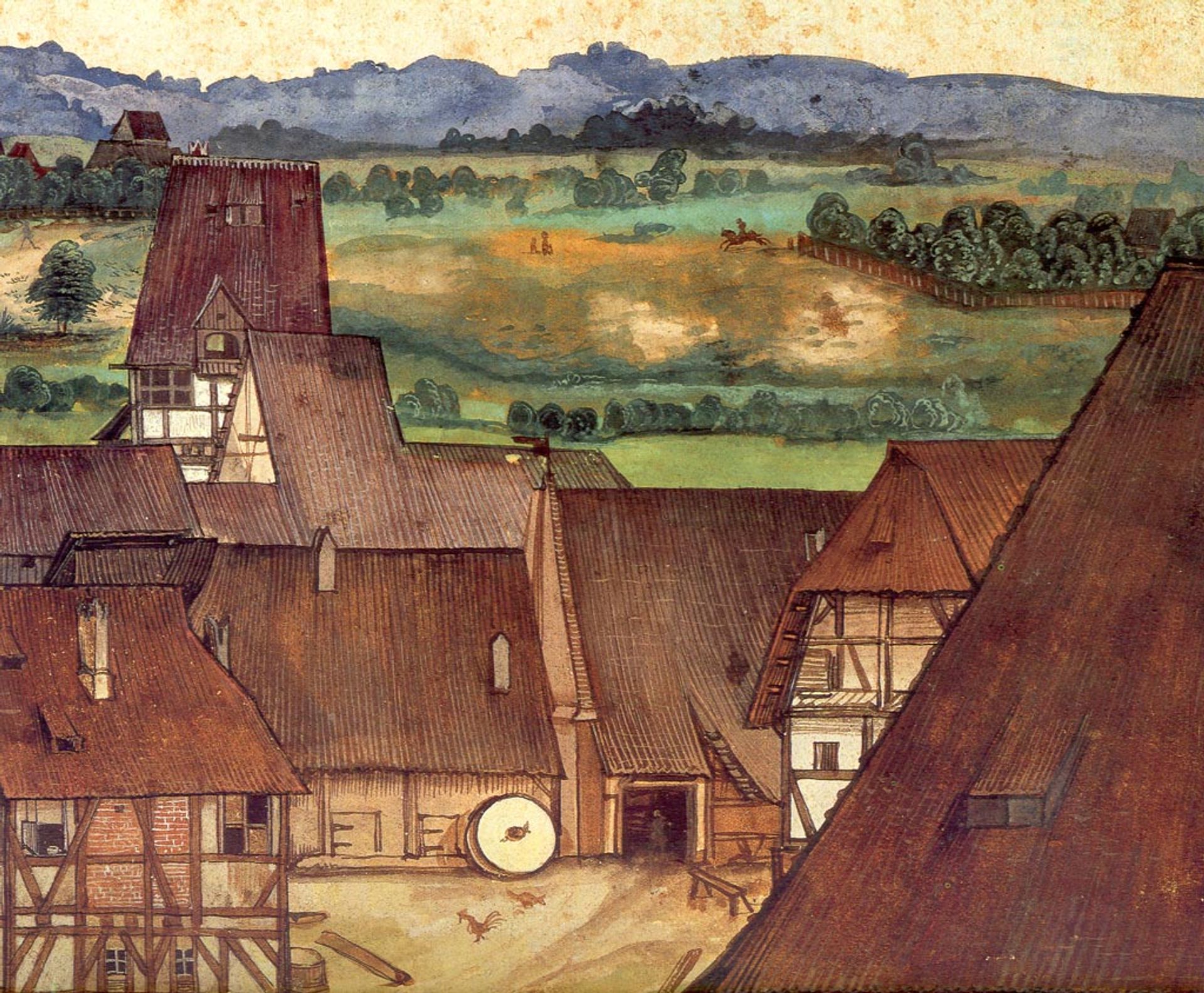 The Trefilería on Peignitz by Albrecht Durer