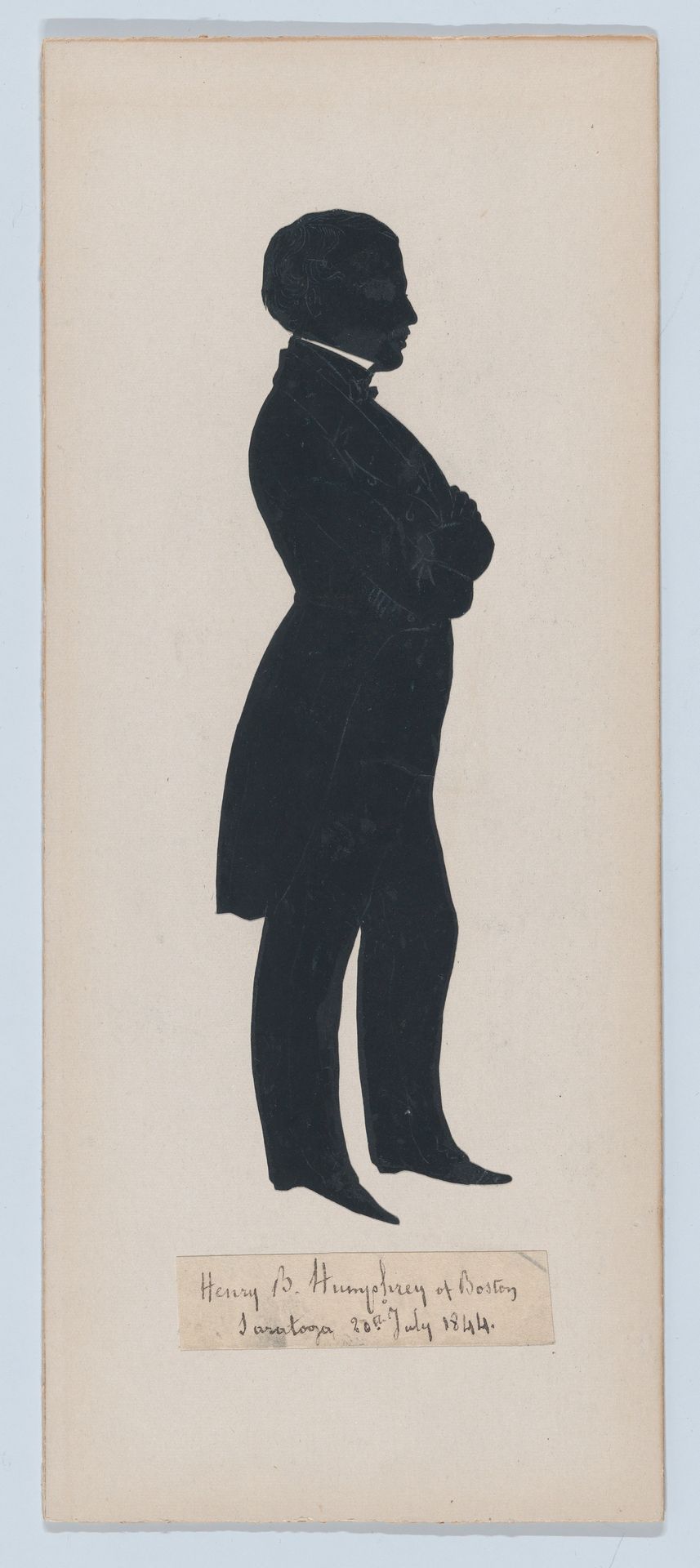 Henry B. Humphrey of Boston by Auguste Edouart