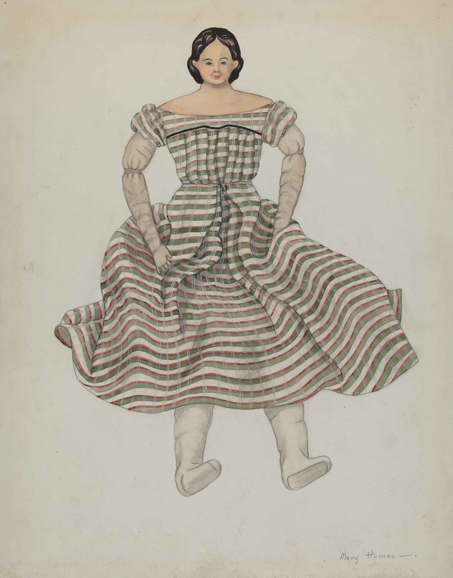Doll and Costume by Mary E. Humes