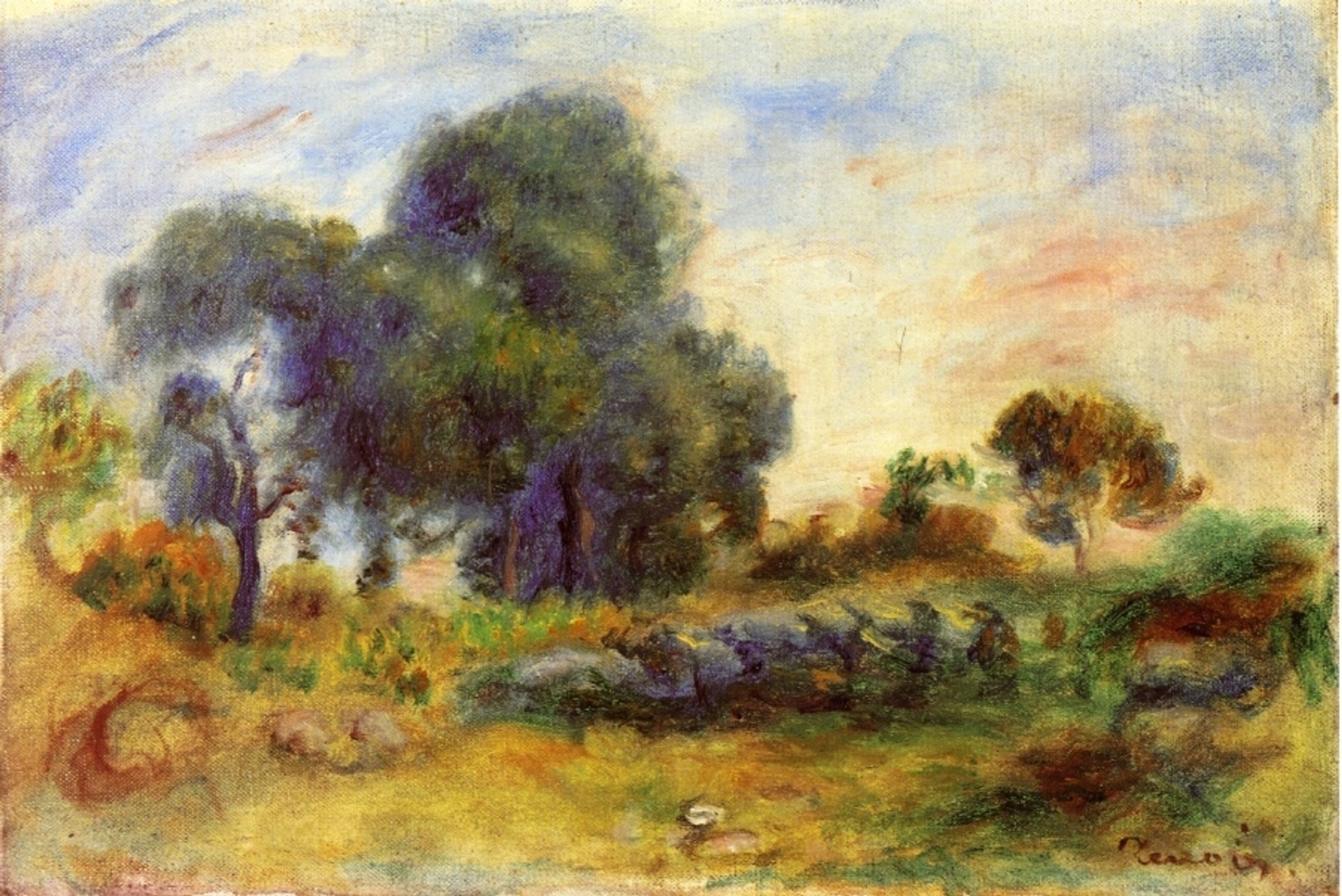 Landscape by Pierre-Auguste Renoir