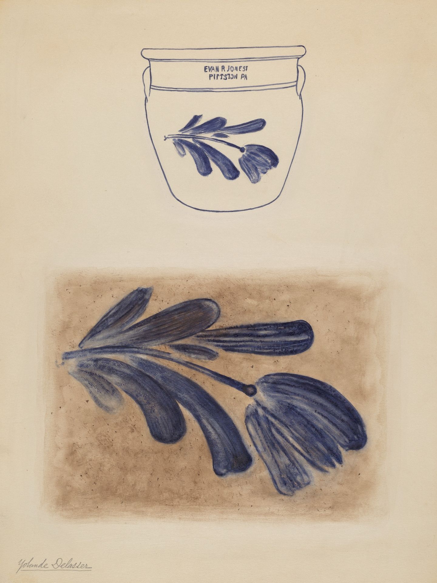 Crock by Yolande Delasser