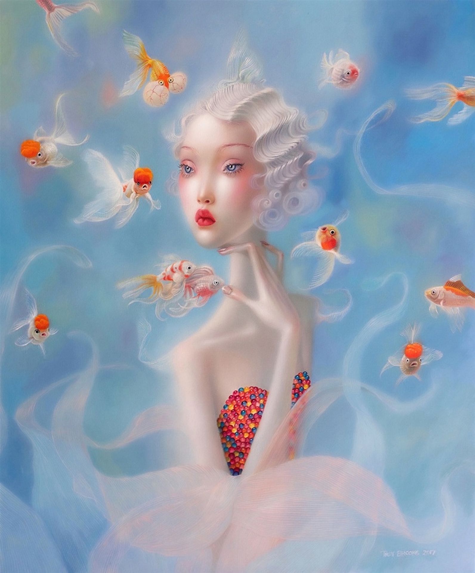 Water Lily by Troy Brooks