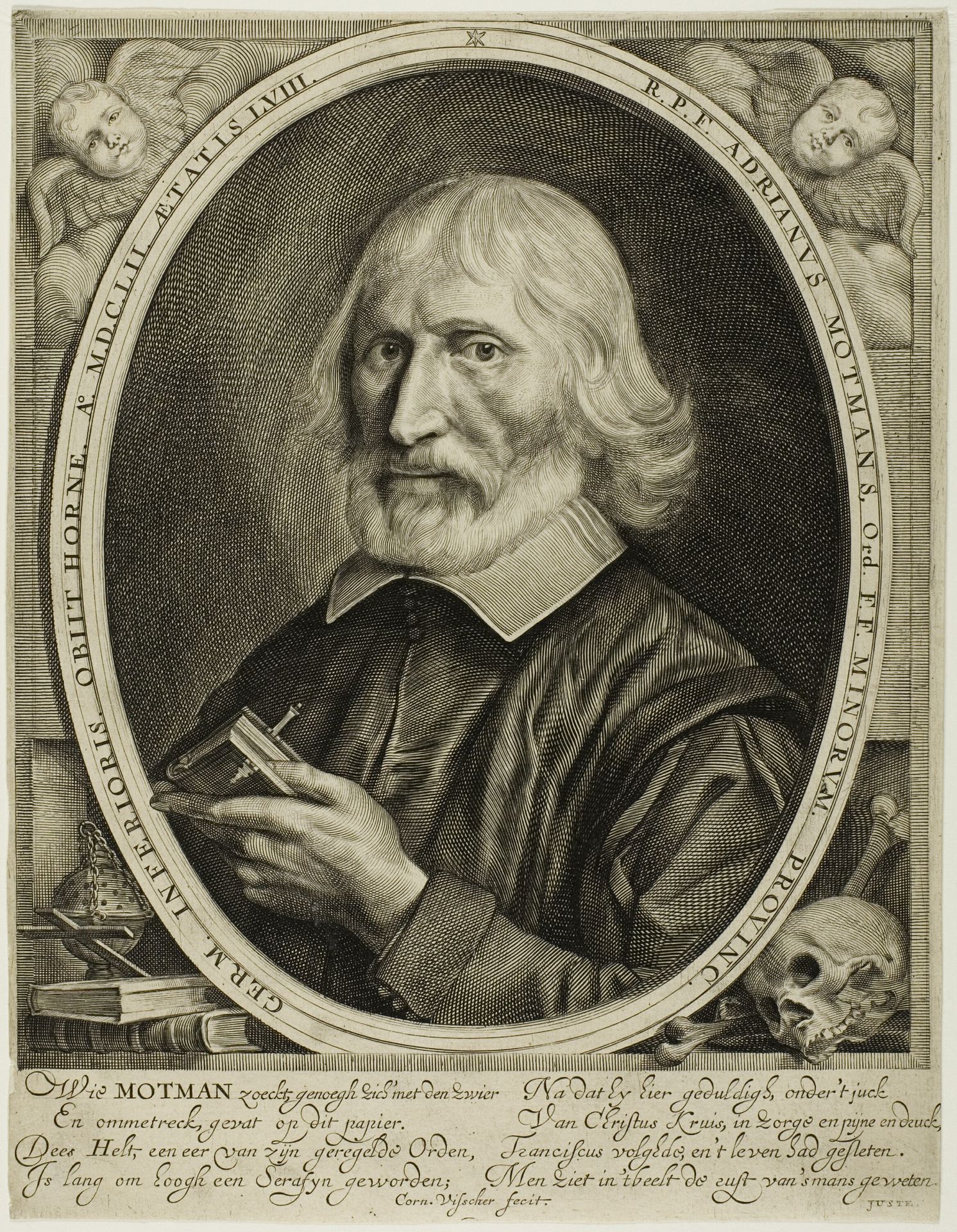 Adriaen Motmans by Cornelis Visscher