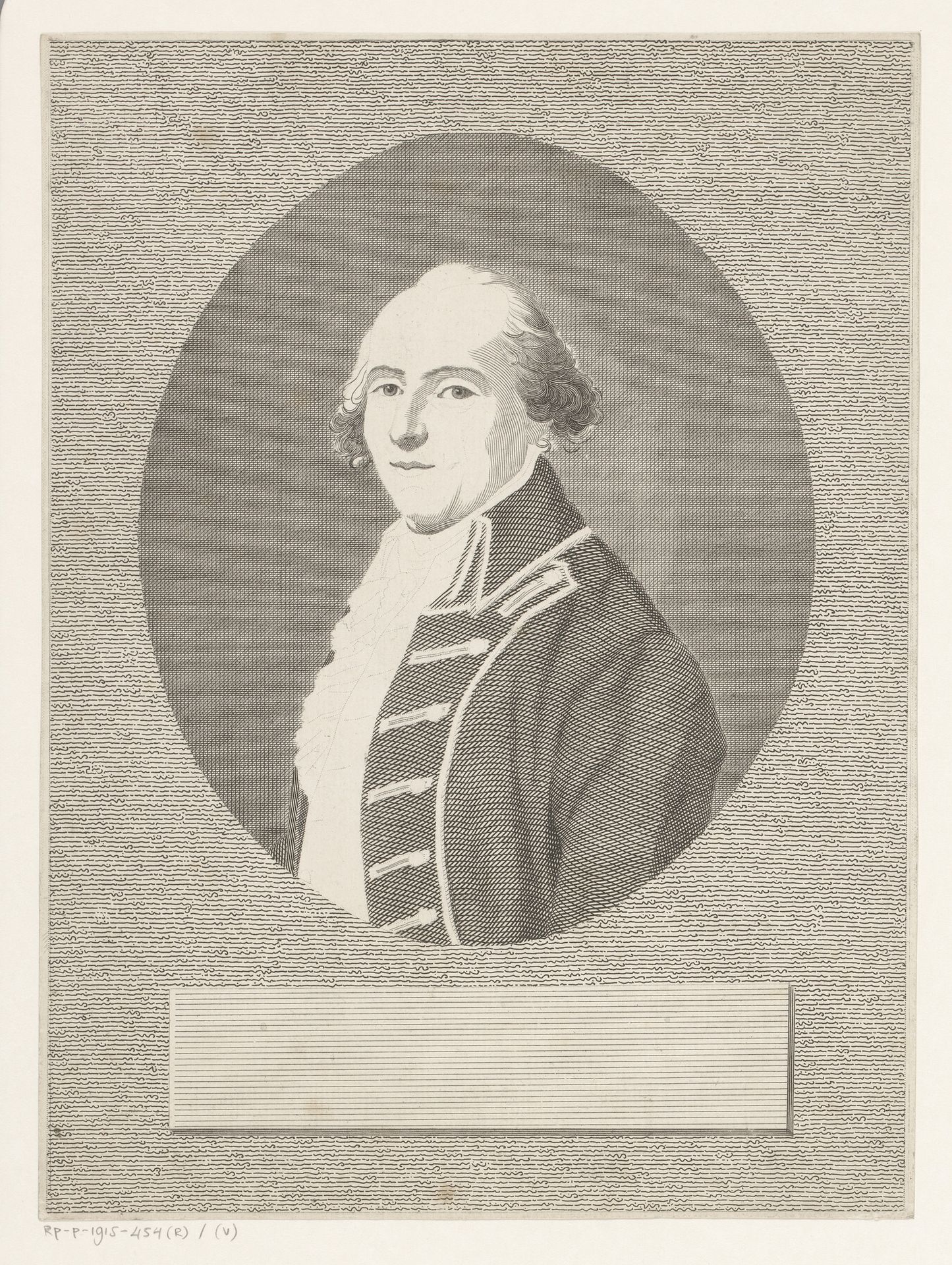 Portret van Johann Goercke by Anton Wachsmann