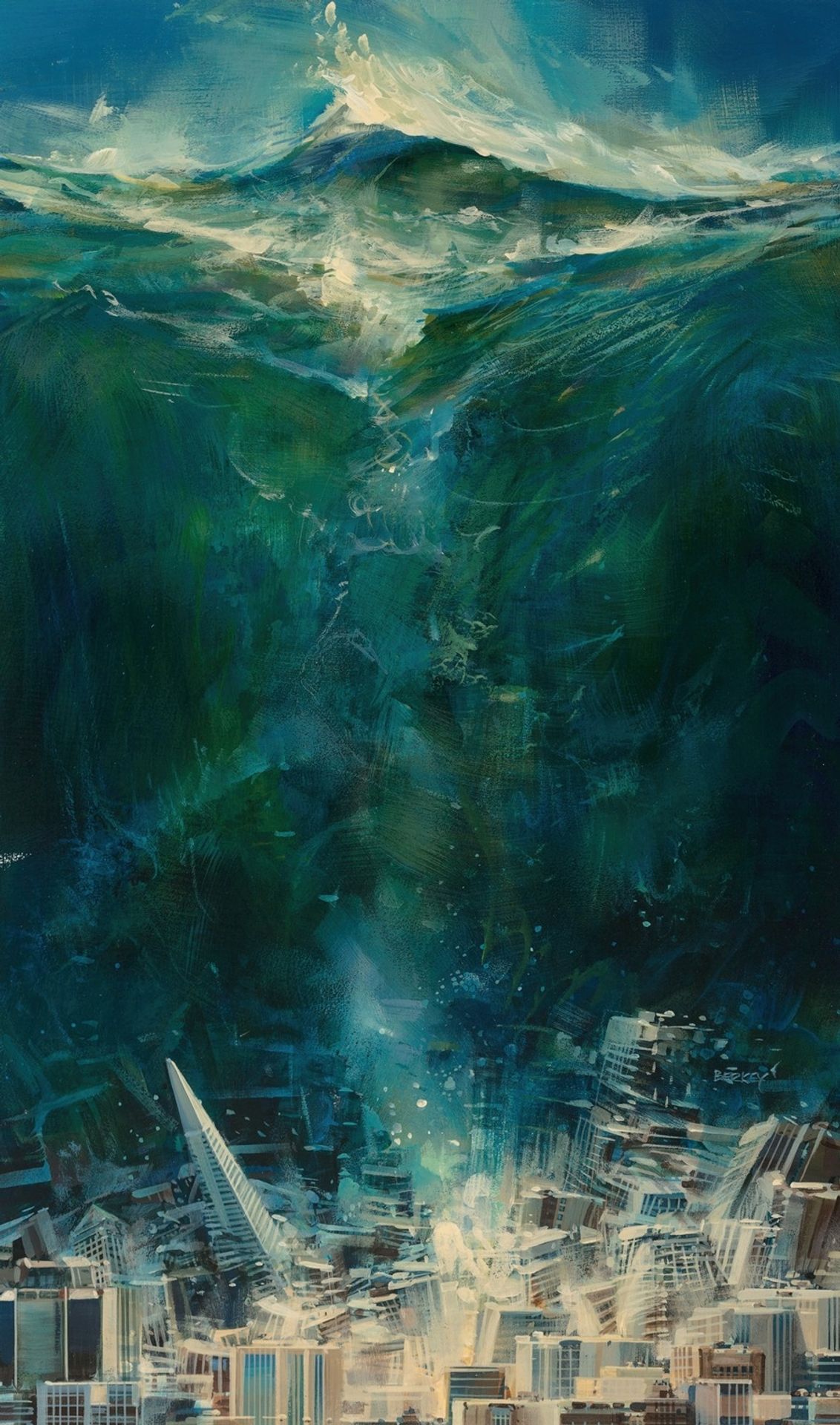 Tsunami by John Conrad Berkey
