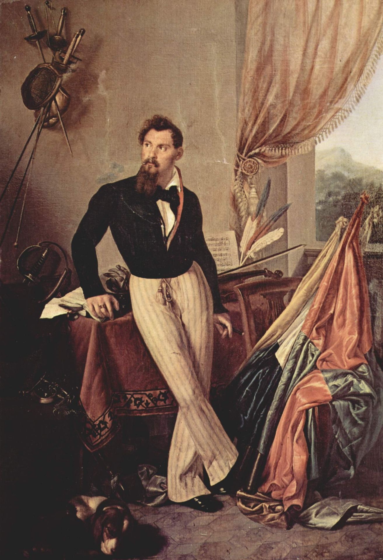 Portrait of Conte Baglioni by Francesco Hayez