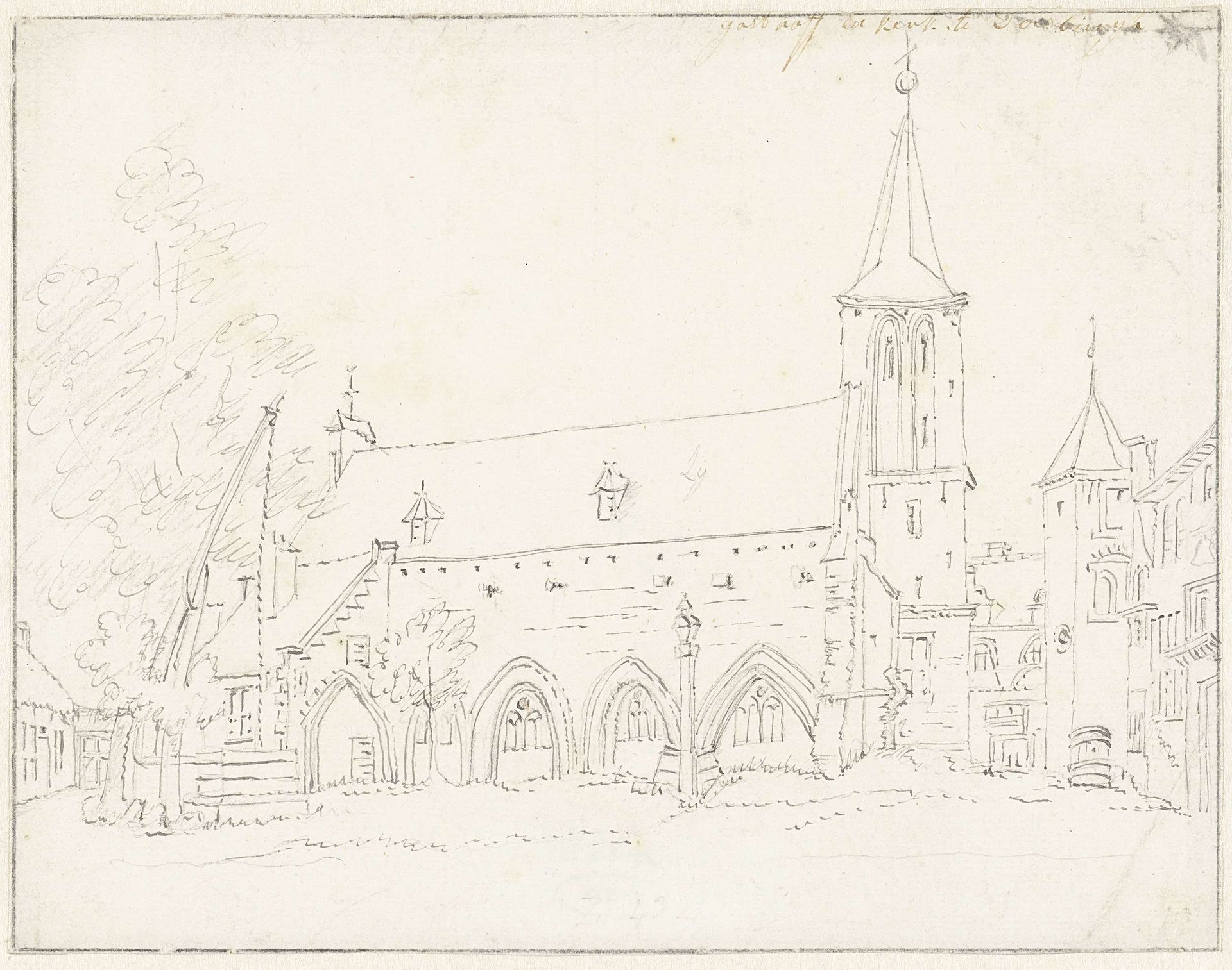 Gasthuiskerk te Doesburg by Cornelis Pronk