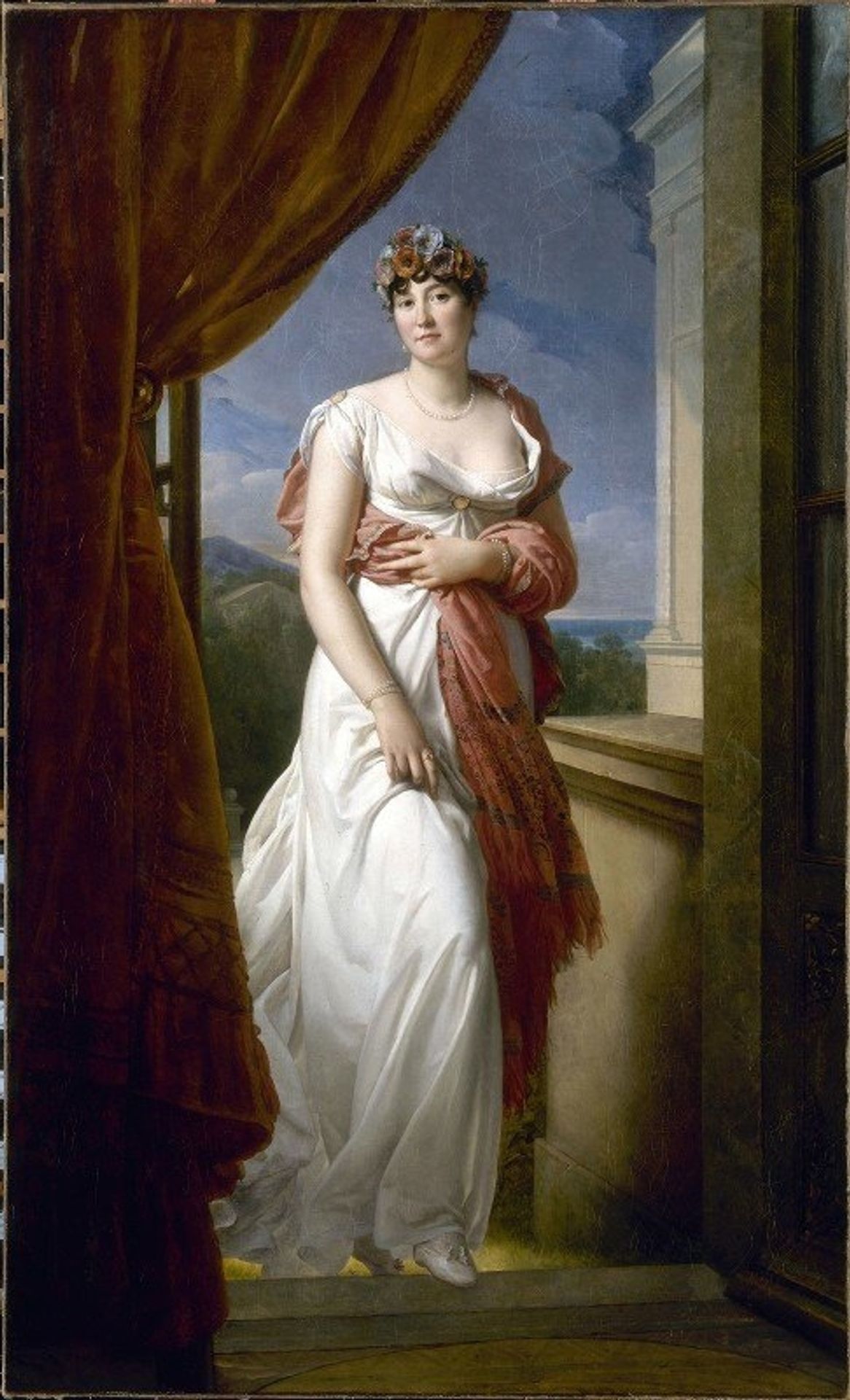 Portrait Of Theresia Cabarrus by François Gérard