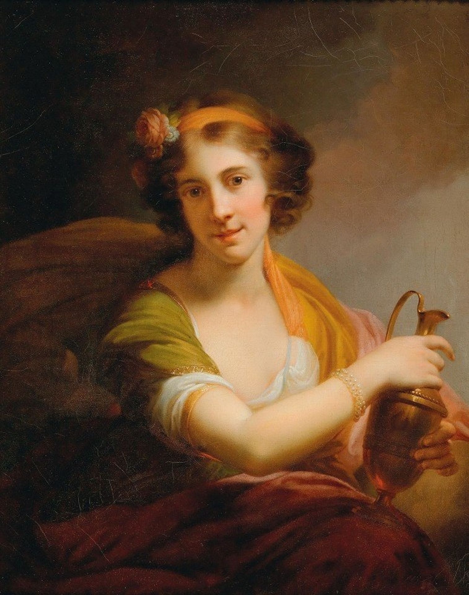 Hebe by Johann Baptist von Lampi the Elder