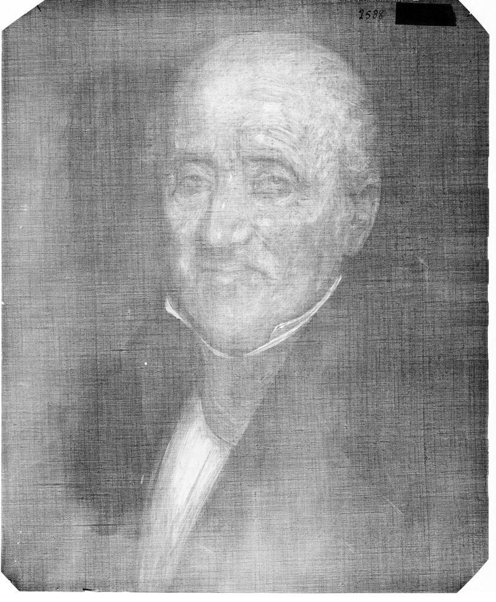X-radiograph(s) of "Dan Waldo Junior" by Artist of original: Chester Harding