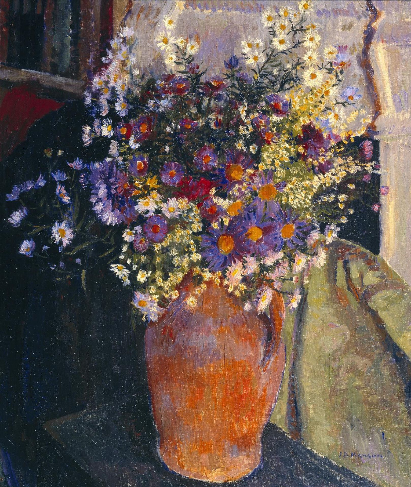Michaelmas Daisies by  James Bolivar Manson