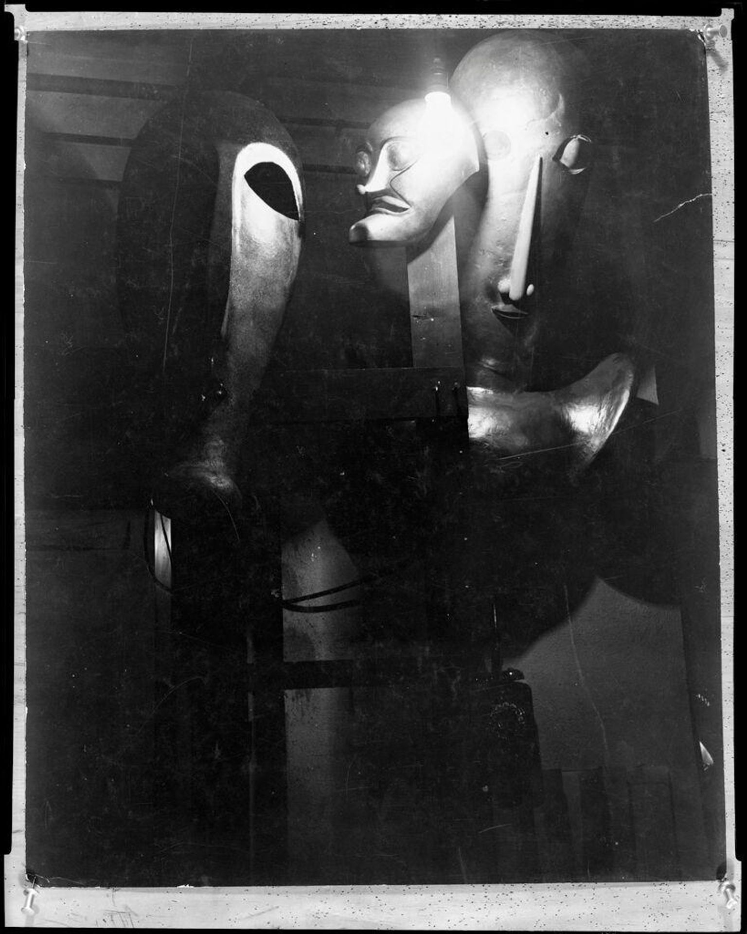 Copy Print: Bauhaus Theater Masks by T. Lux Feininger