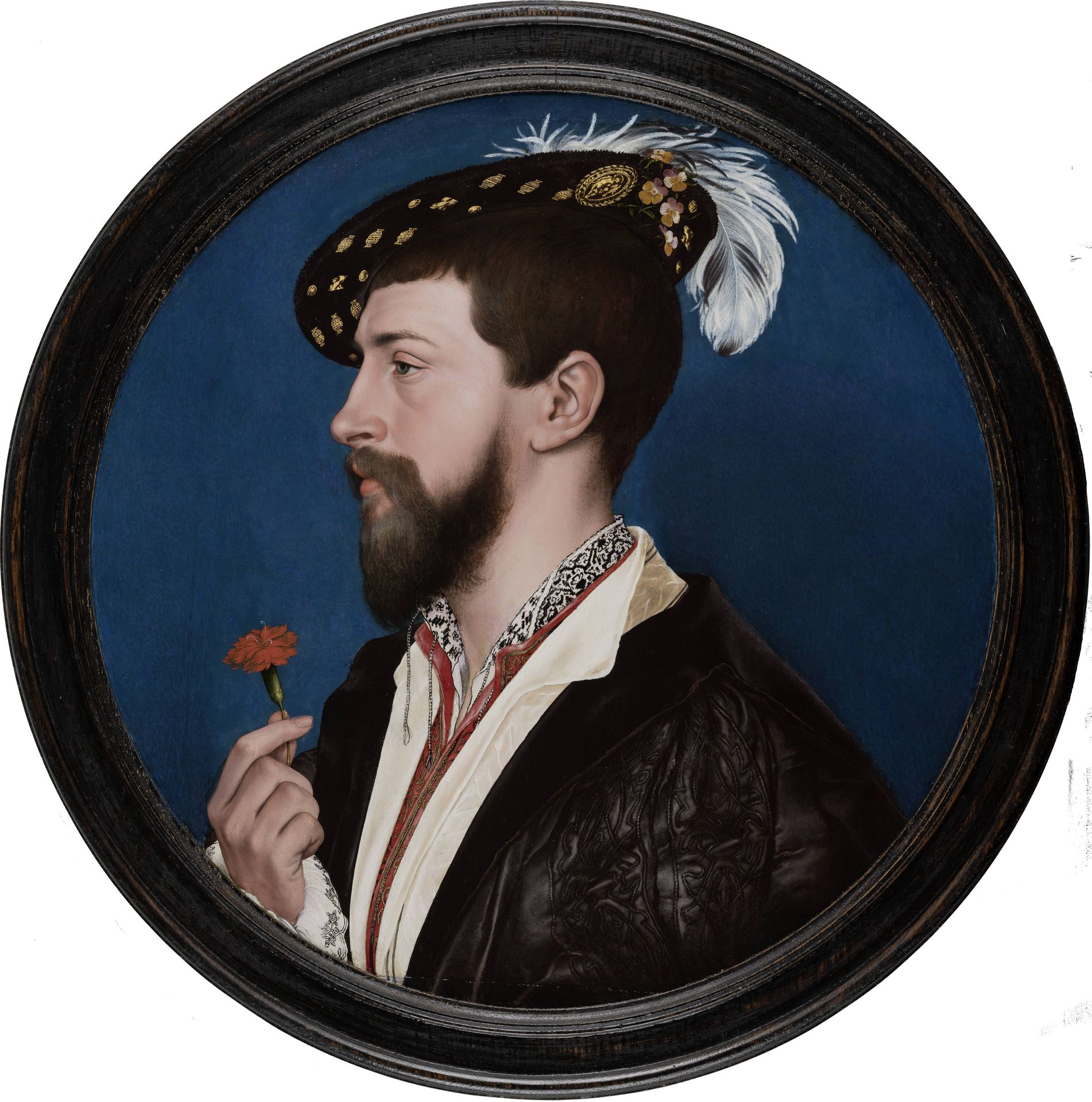 Portrait of Simon George of Cornwall by Hans Holbein the Younger