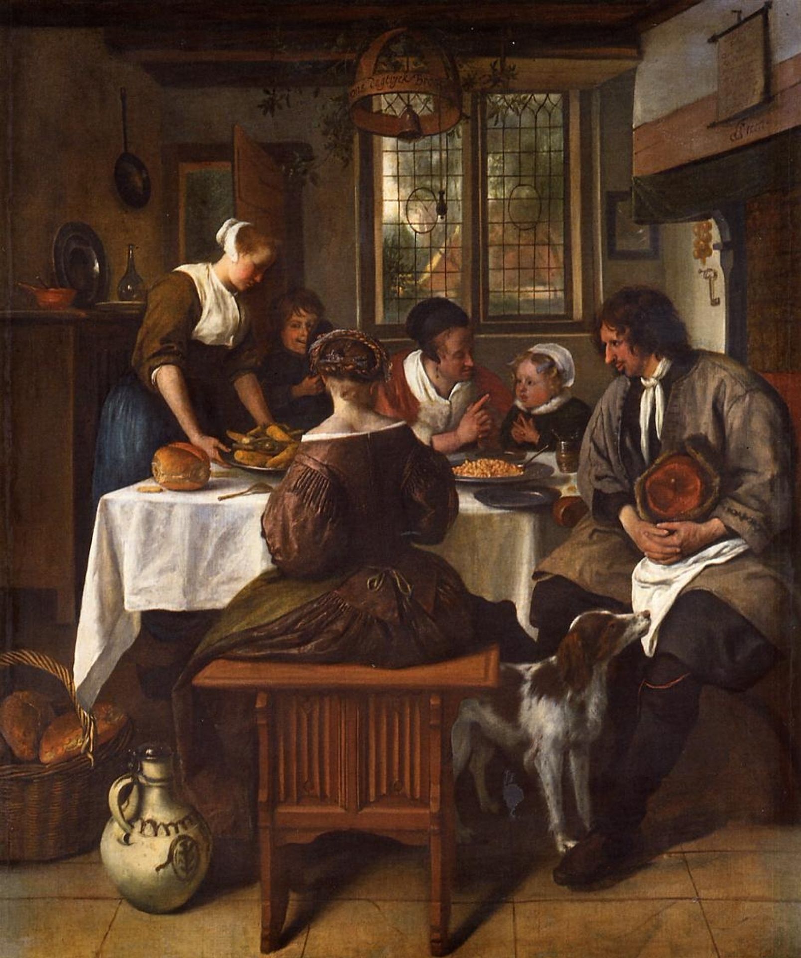 Prayer before Meal by Jan Steen