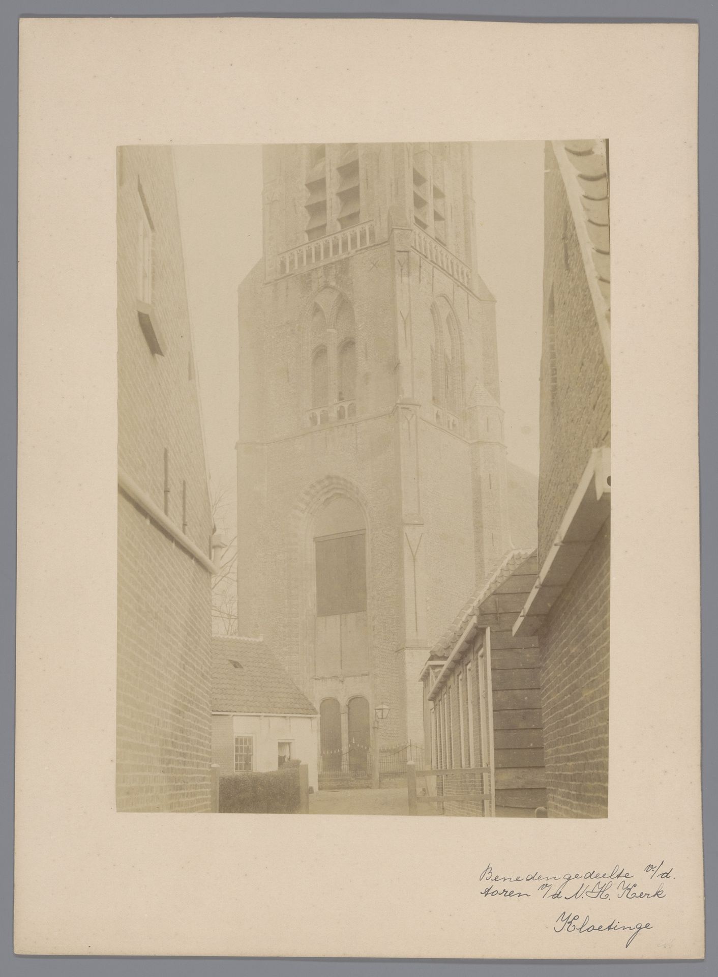 Toren van de Geerteskerk te Kloetinge by anoniem (Monumentenzorg)