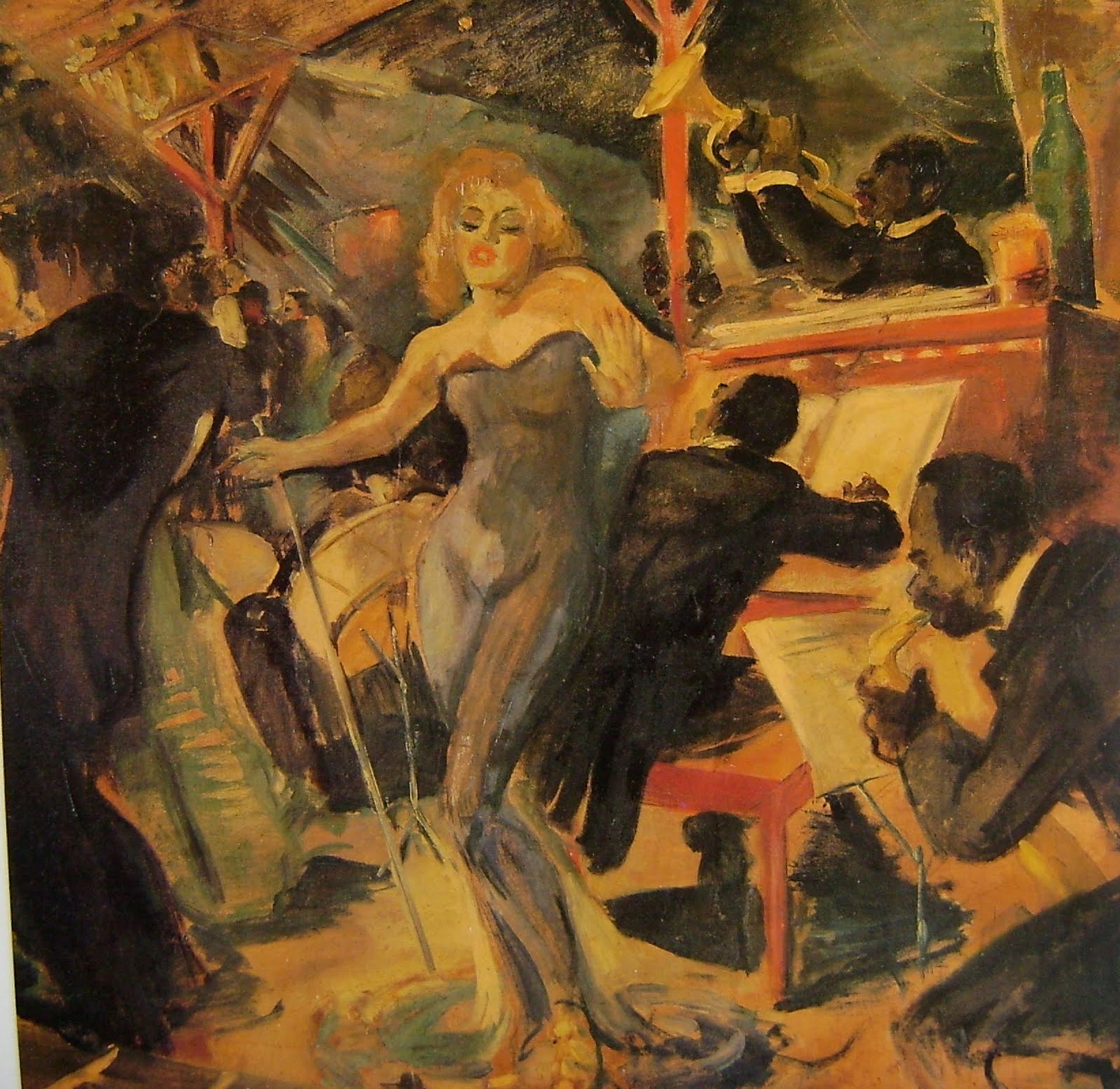 Hot Jazz by Franz Kline