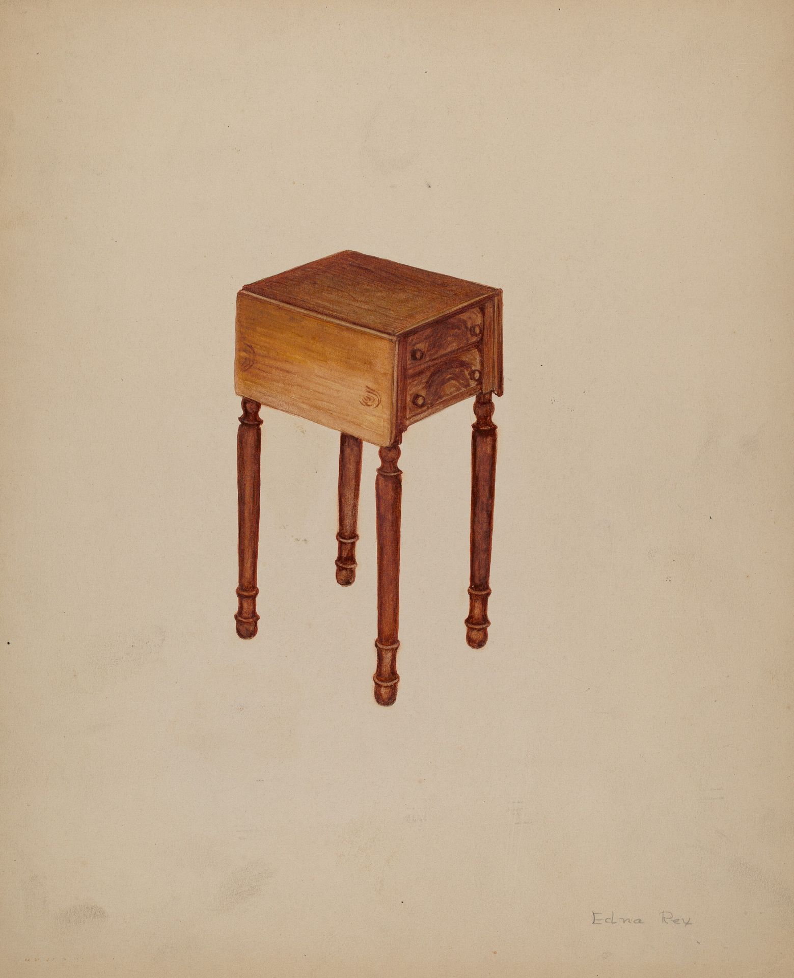 Sewing-table by Edna C. Rex