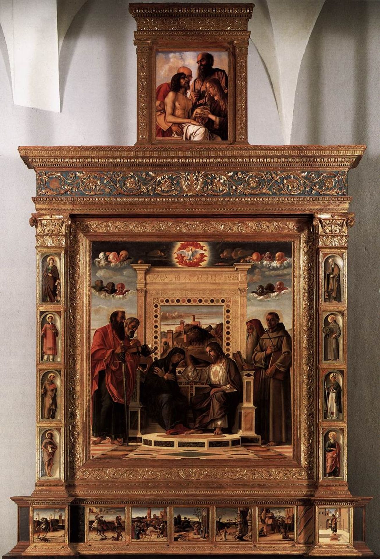 Pesaro Altarpiece by Giovanni Bellini