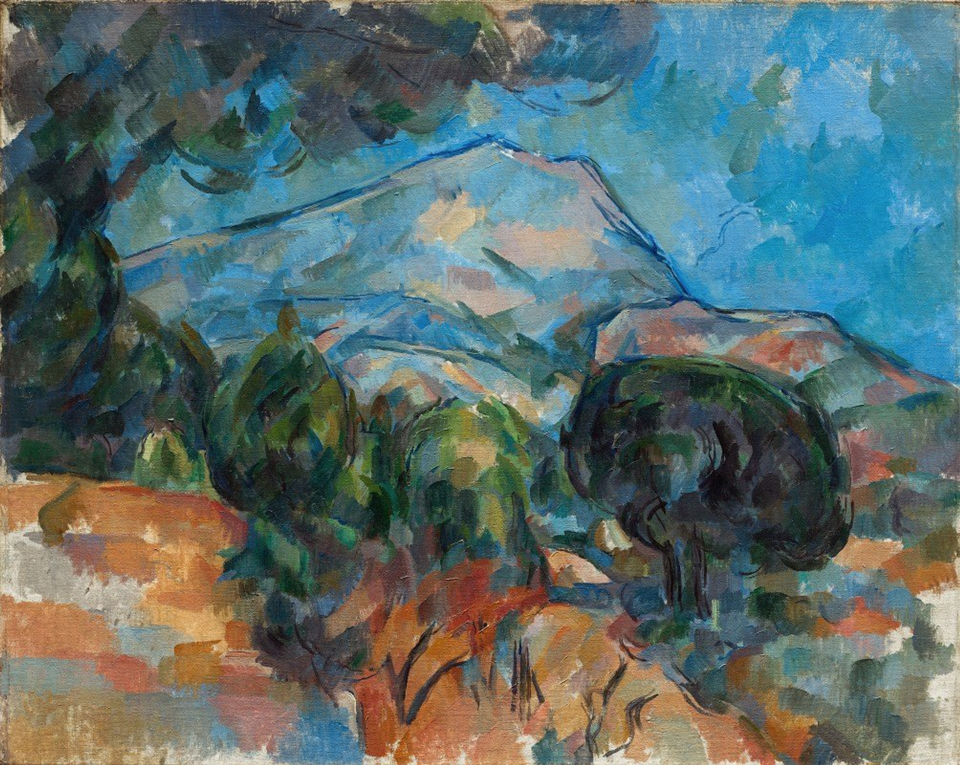 Mount Sainte-Victoire by Paul Cézanne
