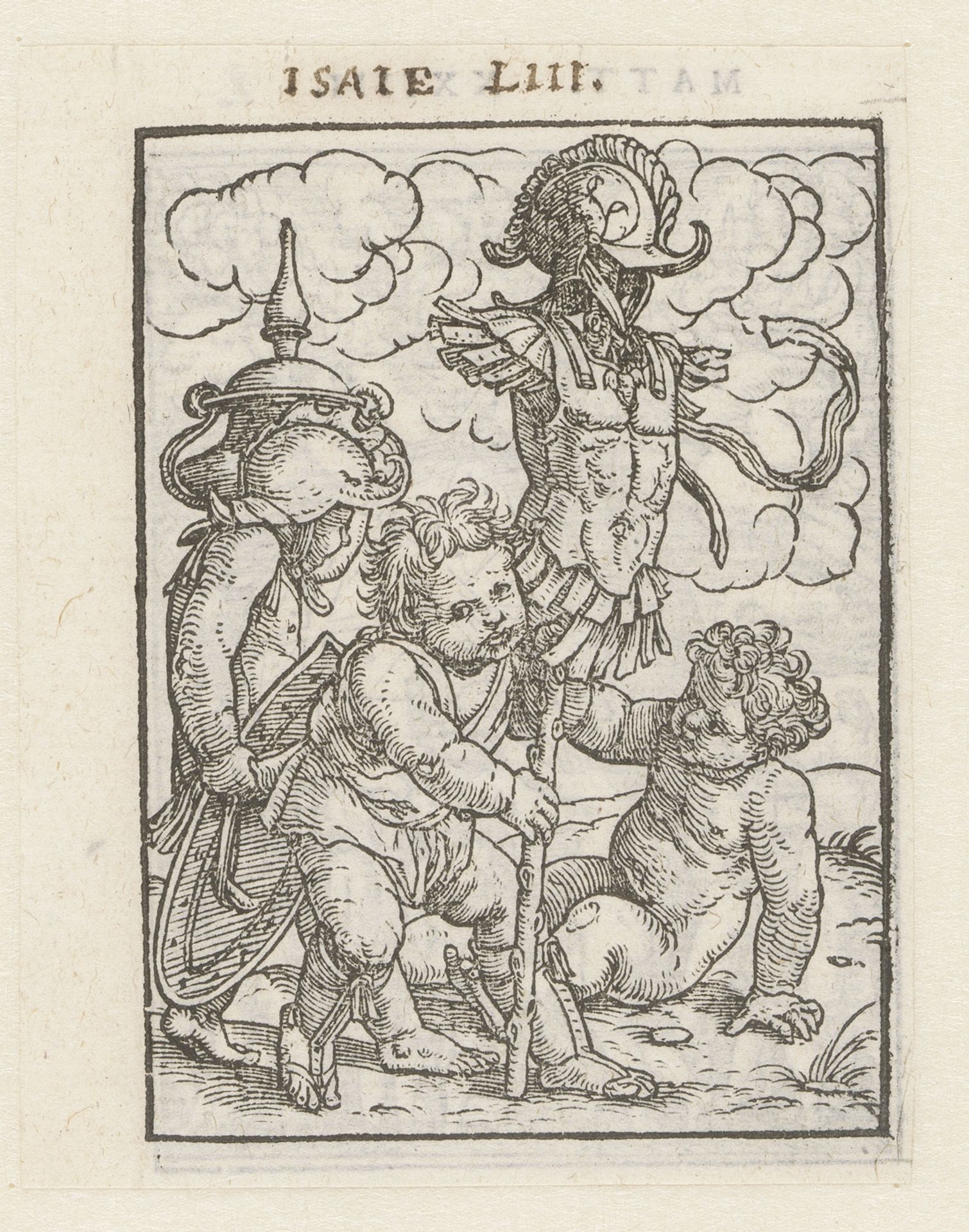 Drie kinderen met trofee by Hans (II) Holbein