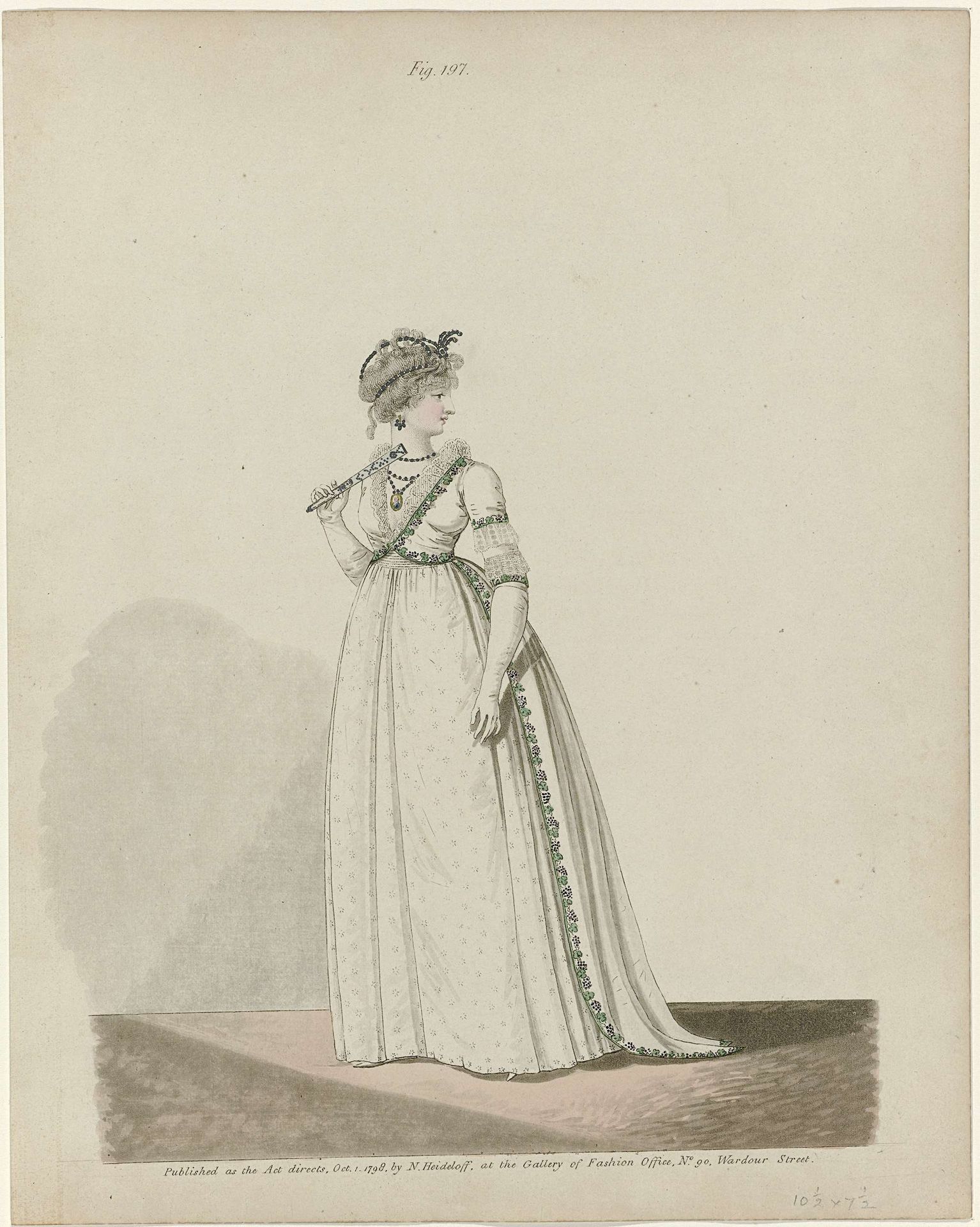 The Gallery of Fashion, 1 Oct. 1798, Fig. 197: Published as the Act (...) by Anonymous