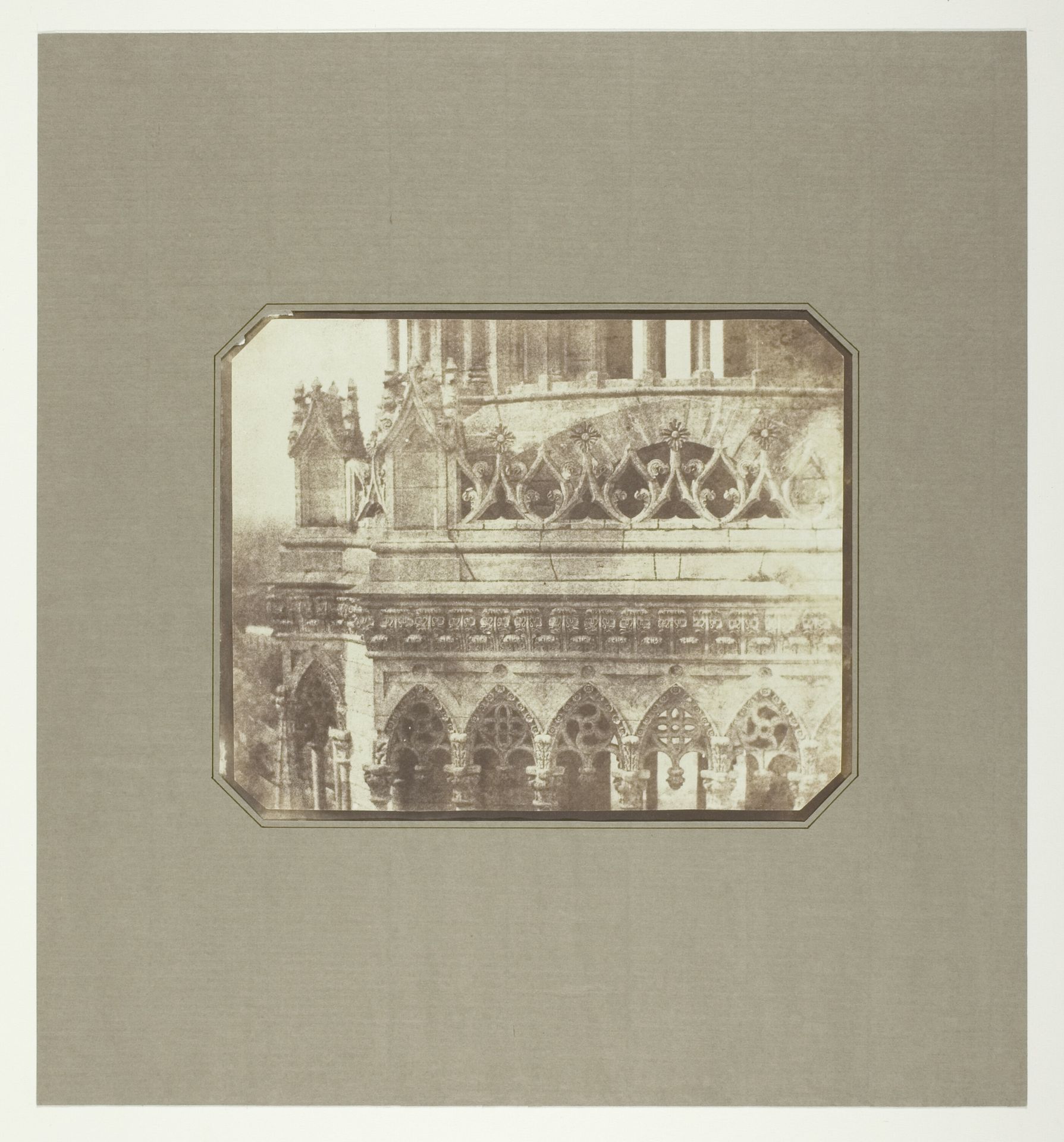"One of the Towers of Orleans Cathedral, as Seen from the Opposite Tower" by William Henry Fox Talbot
