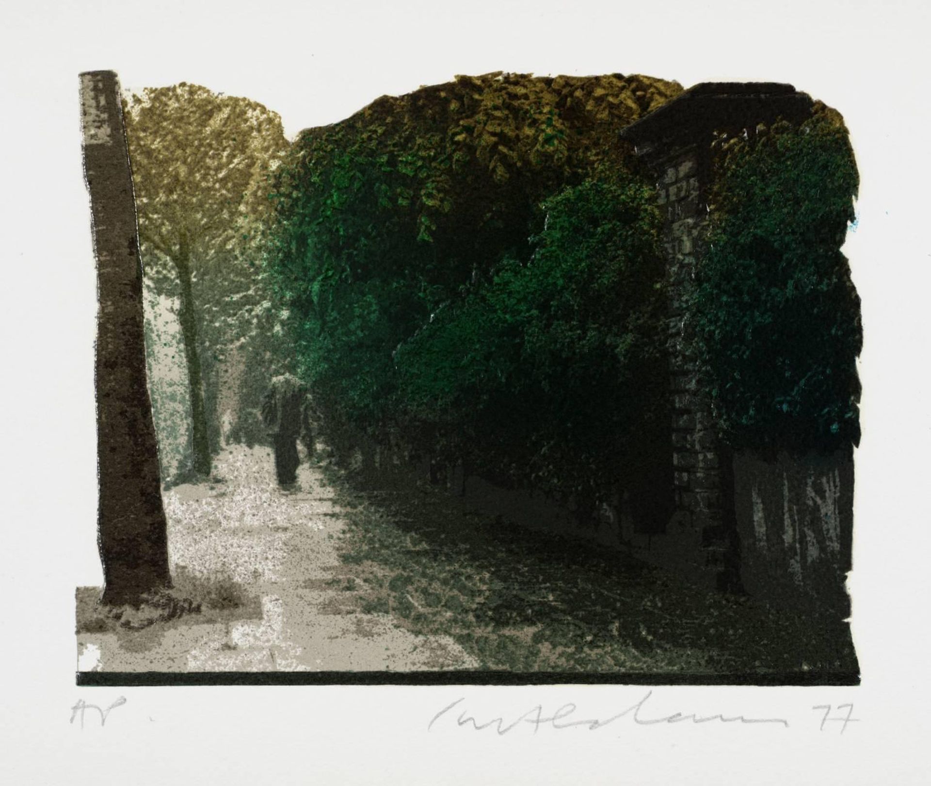 Oxford Gardens V by  Ivor Abrahams